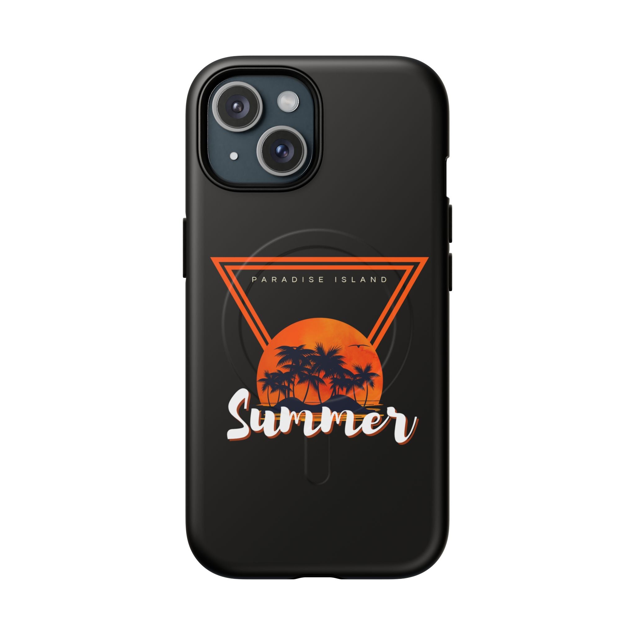 Tough Magnetic Phone Case - Paradise Island Summer Design
