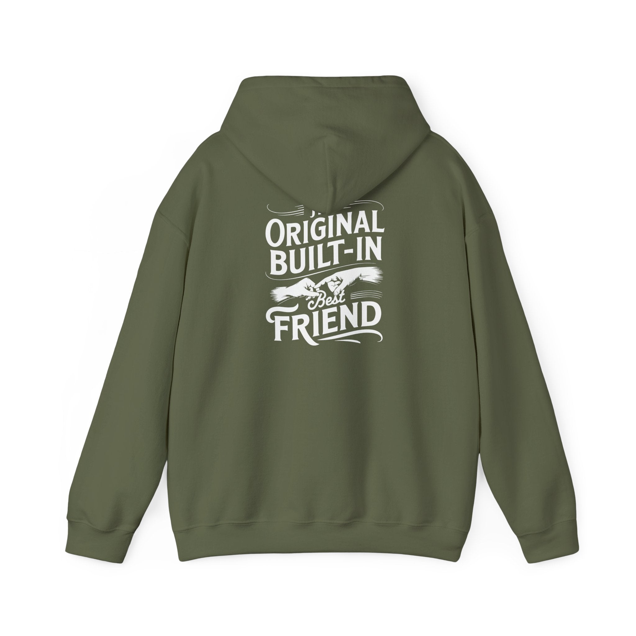 Unisex Heavy Blend™ Hooded Sweatshirt Built in BEST FRIEND