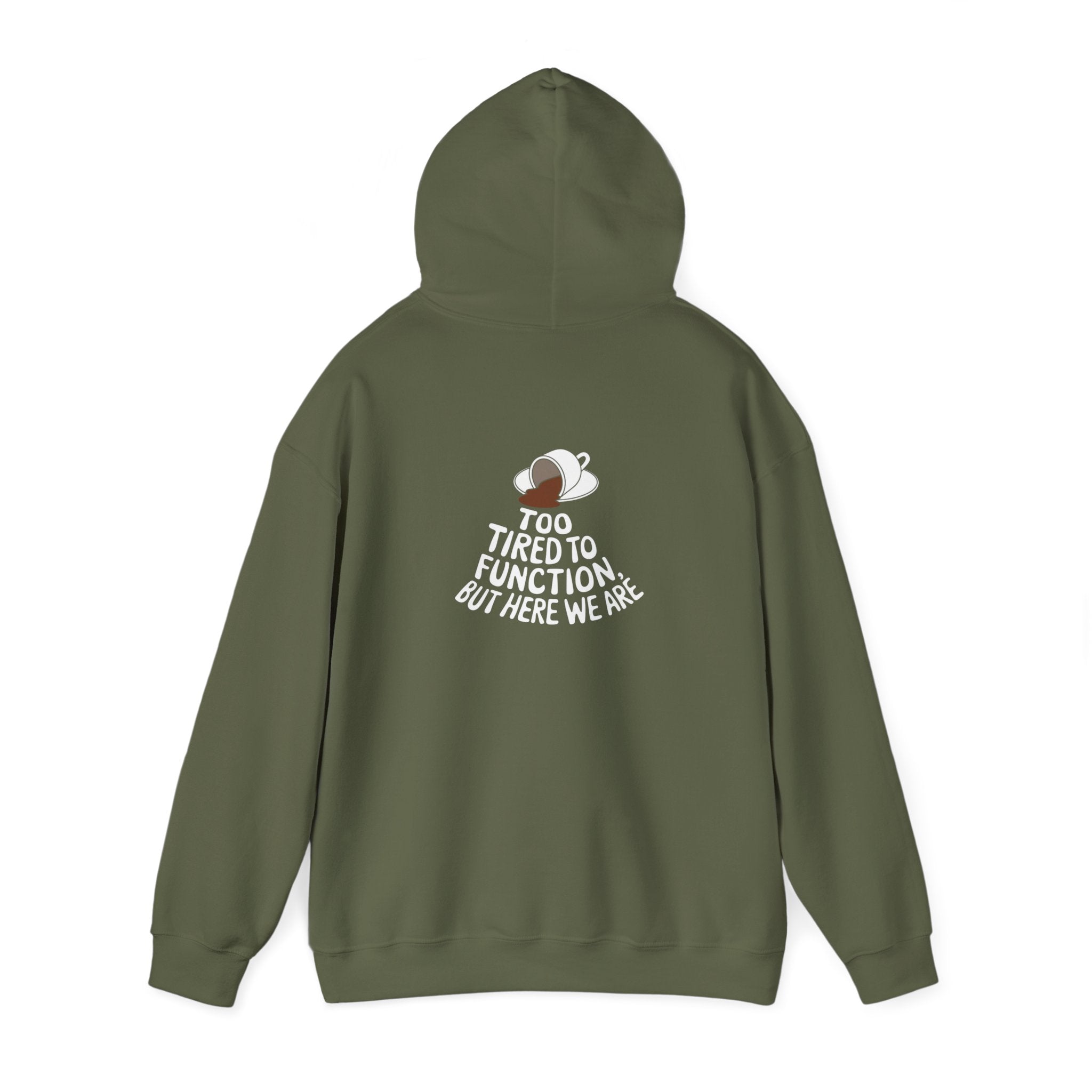 Unisex Heavy Blend™ Hooded Sweatshirt Tired to Function