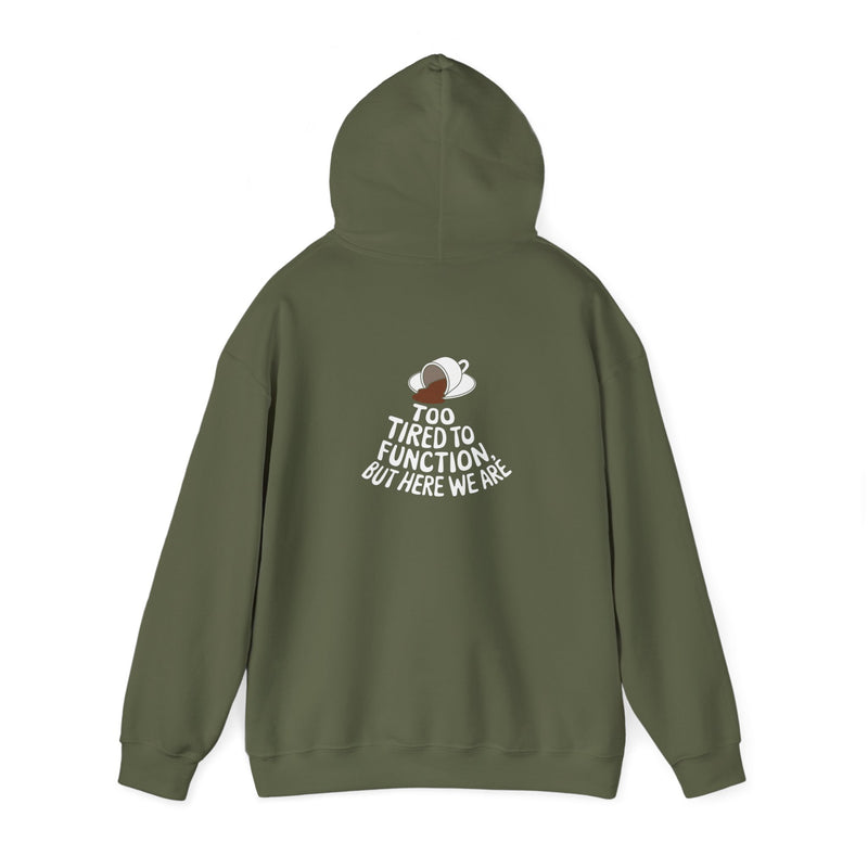 Unisex Heavy Blend™ Hooded Sweatshirt Tired to Function