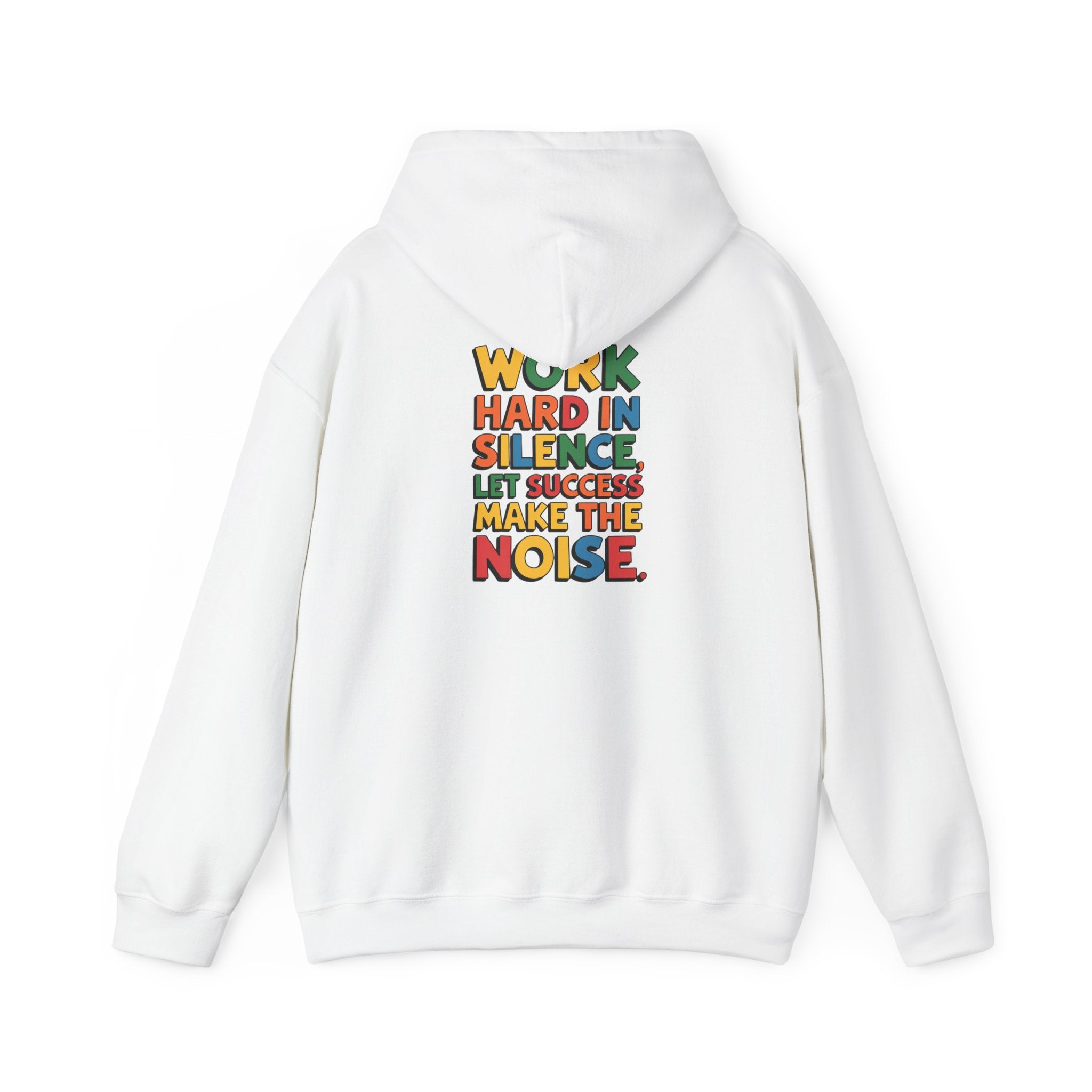 Work hard in Silence Unisex Heavy Blend™ Hooded Sweatshirt