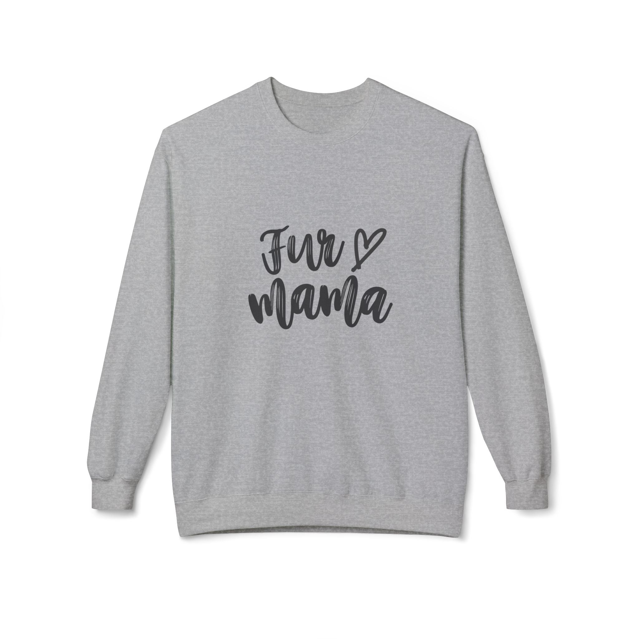 Fur Mama Sweatshirt | Softstyle Crewneck for Pet Lovers