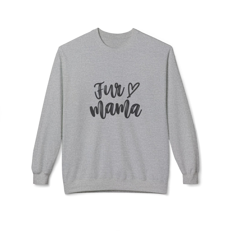 Fur Mama Sweatshirt | Softstyle Crewneck for Pet Lovers