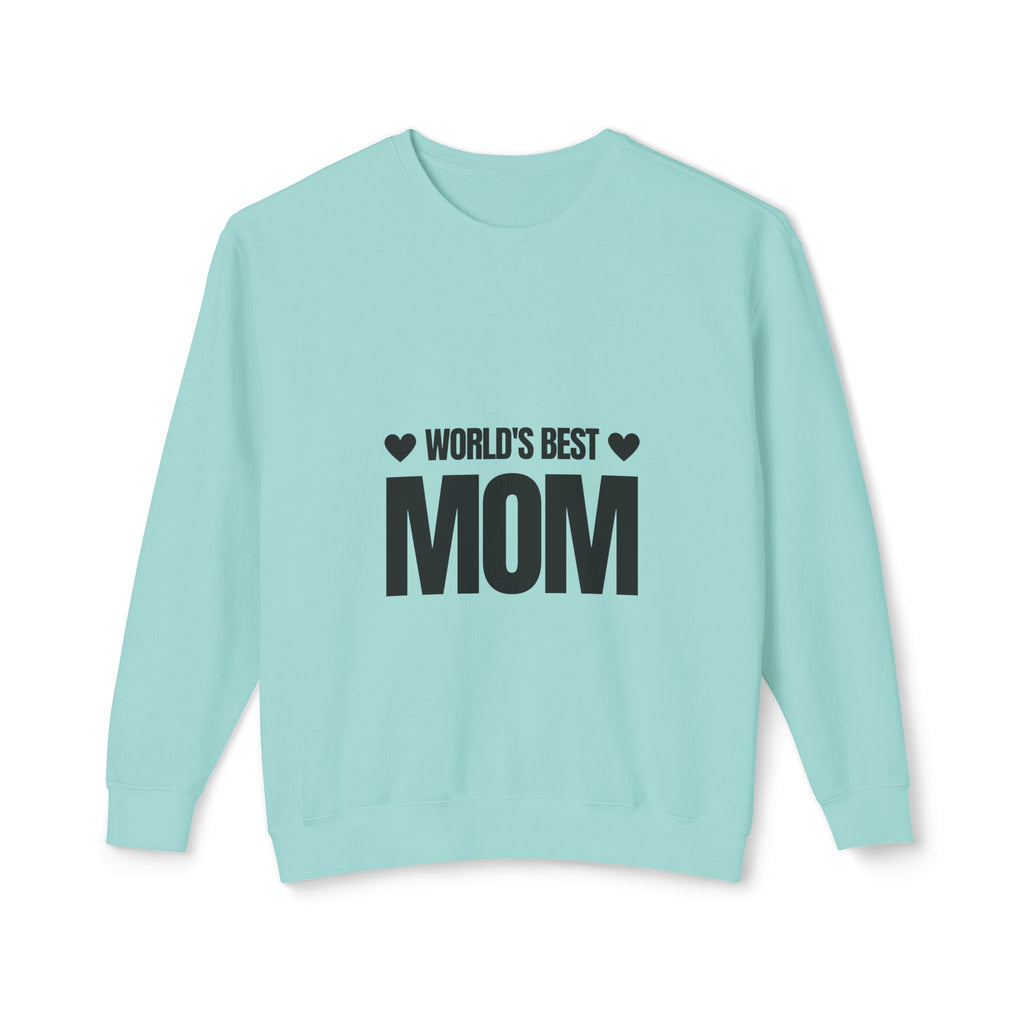 World's Best Mom Unisex Crewneck Sweatshirt - Perfect Gift for Mother's Day