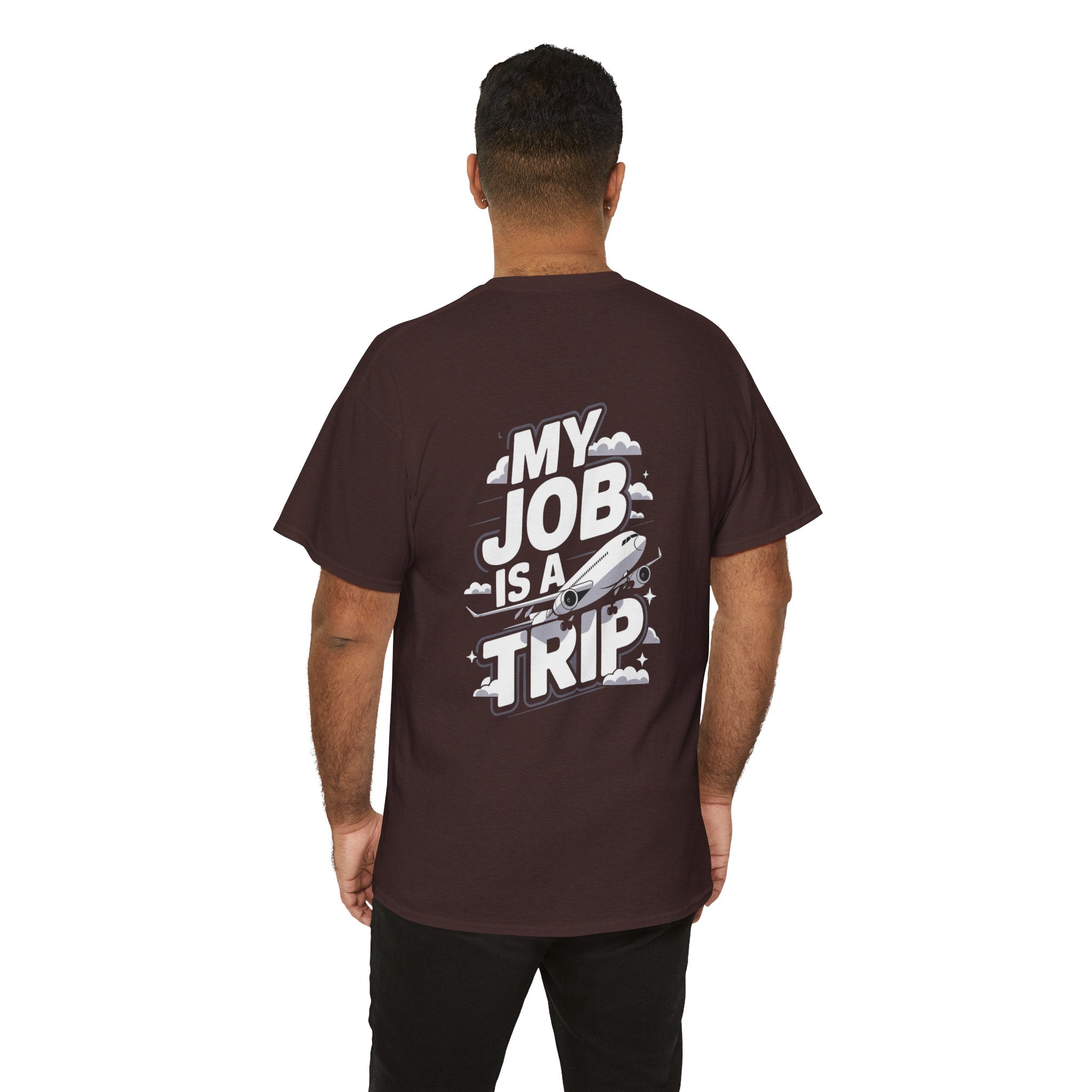 Unisex Heavy Cotton Tee - My Job is a TRIP