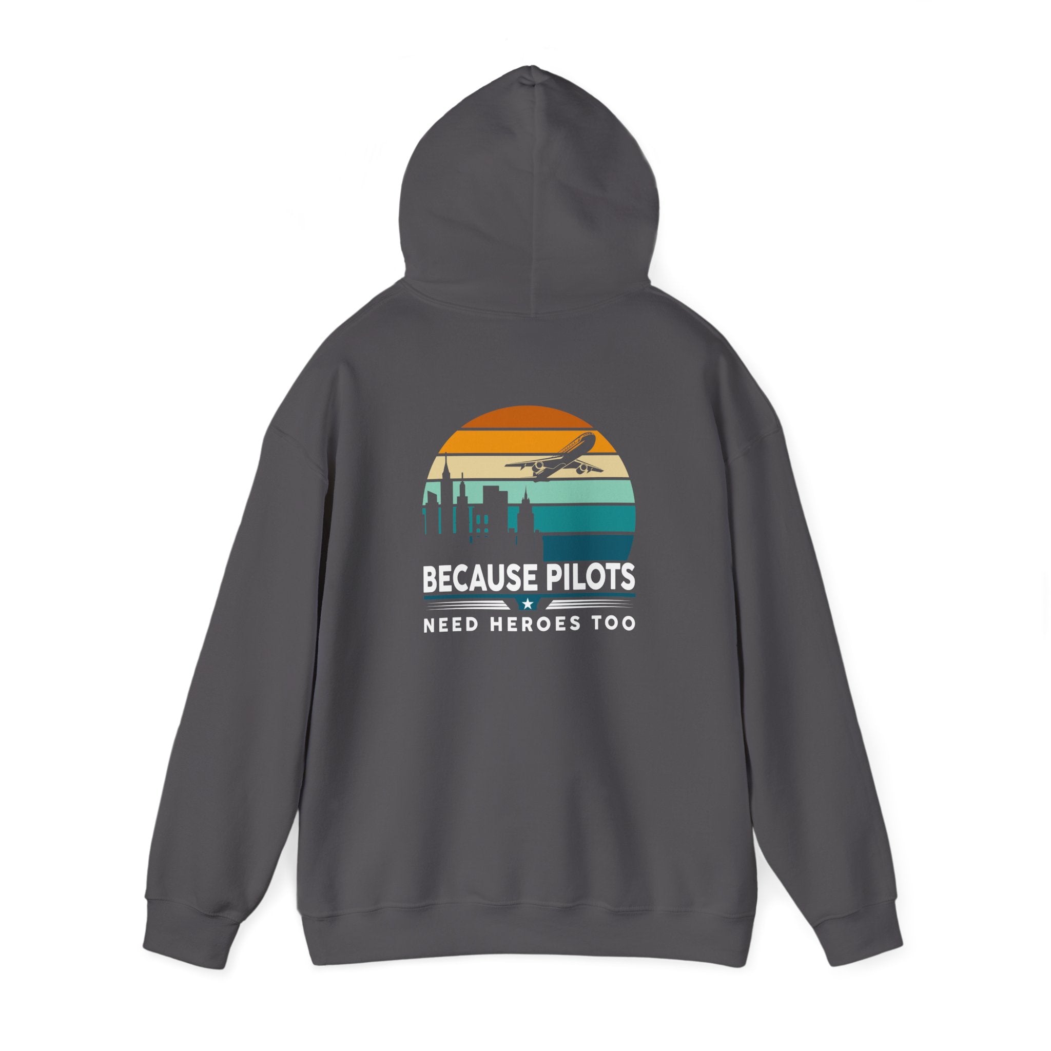 Unisex Heavy Blend™ Hooded Sweatshirt "Maintenance & Pilots Design | Perfect Gift for Aviation Enthusiasts