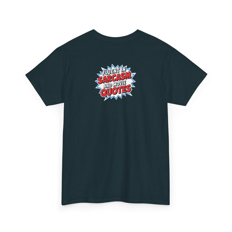 Unisex Heavy Cotton Tee: "Sarcasm" - T-Shirt