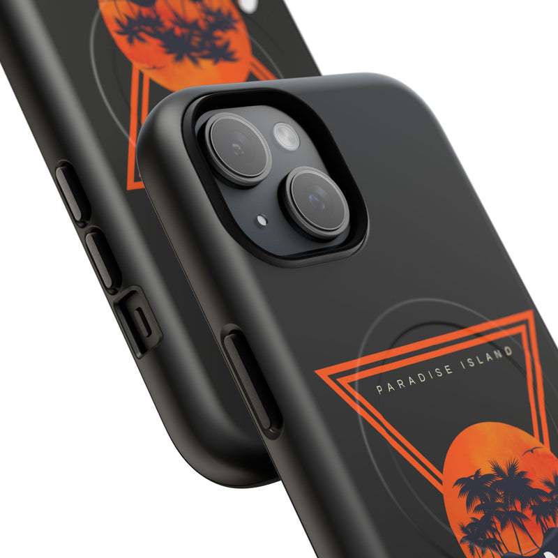 Tough Magnetic Phone Case - Paradise Island Summer Design