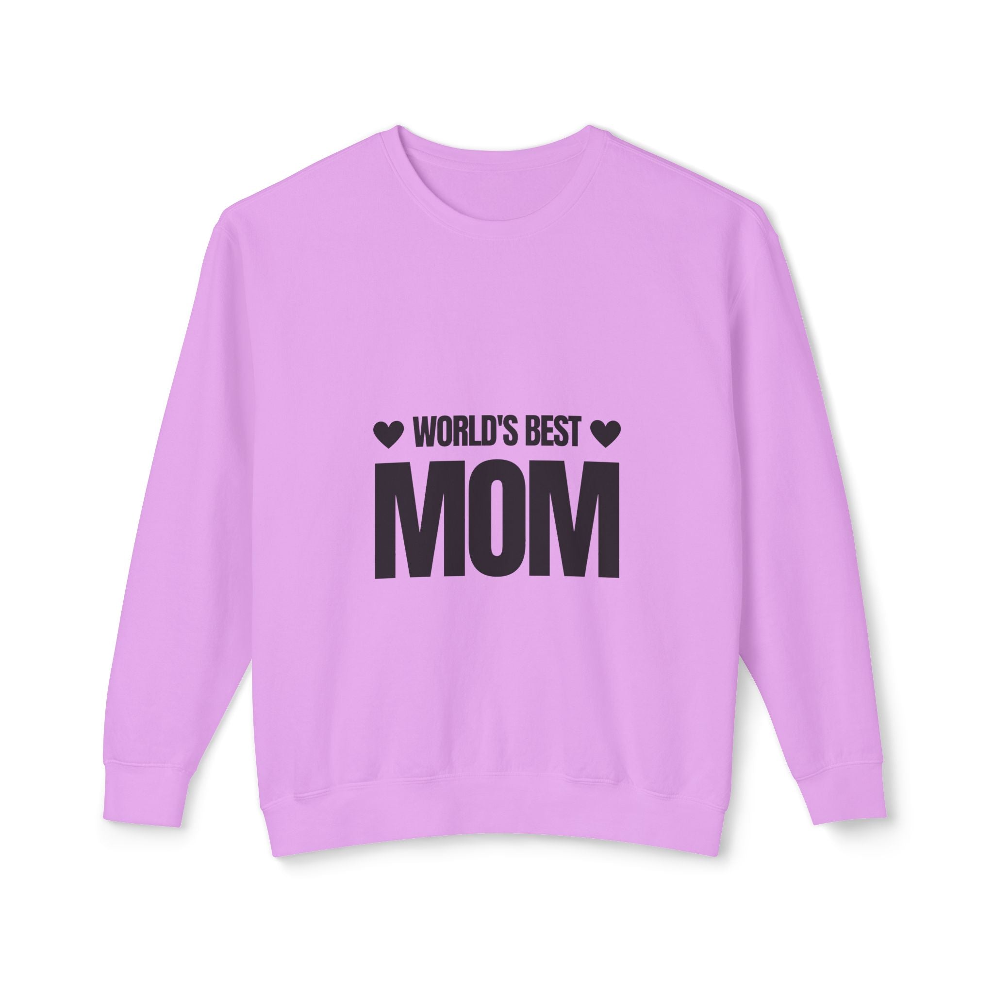 World's Best Mom Unisex Crewneck Sweatshirt - Perfect Gift for Mother's Day