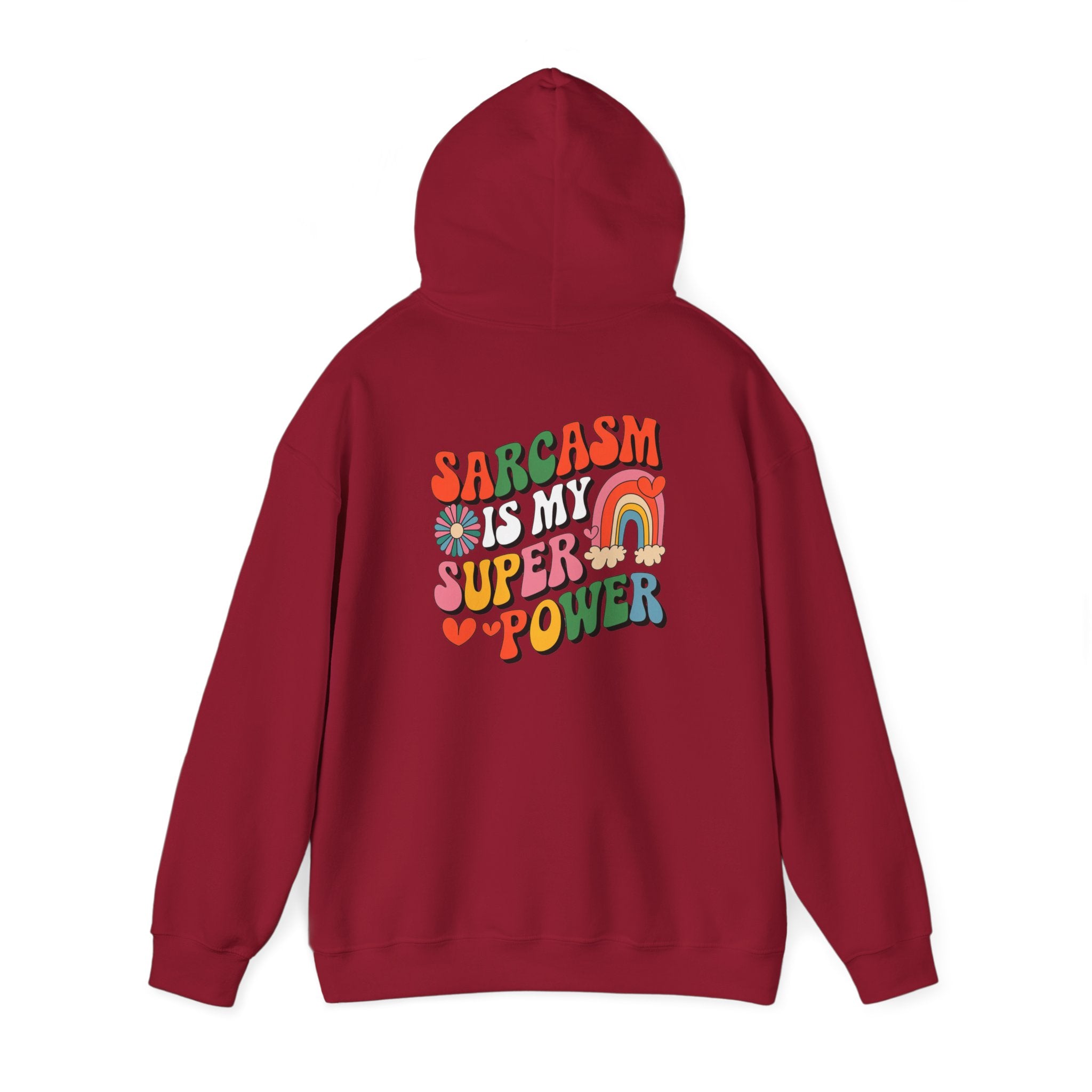 Unisex Heavy Blend™ Hooded Sweatshirt Sarcasm is my superpower