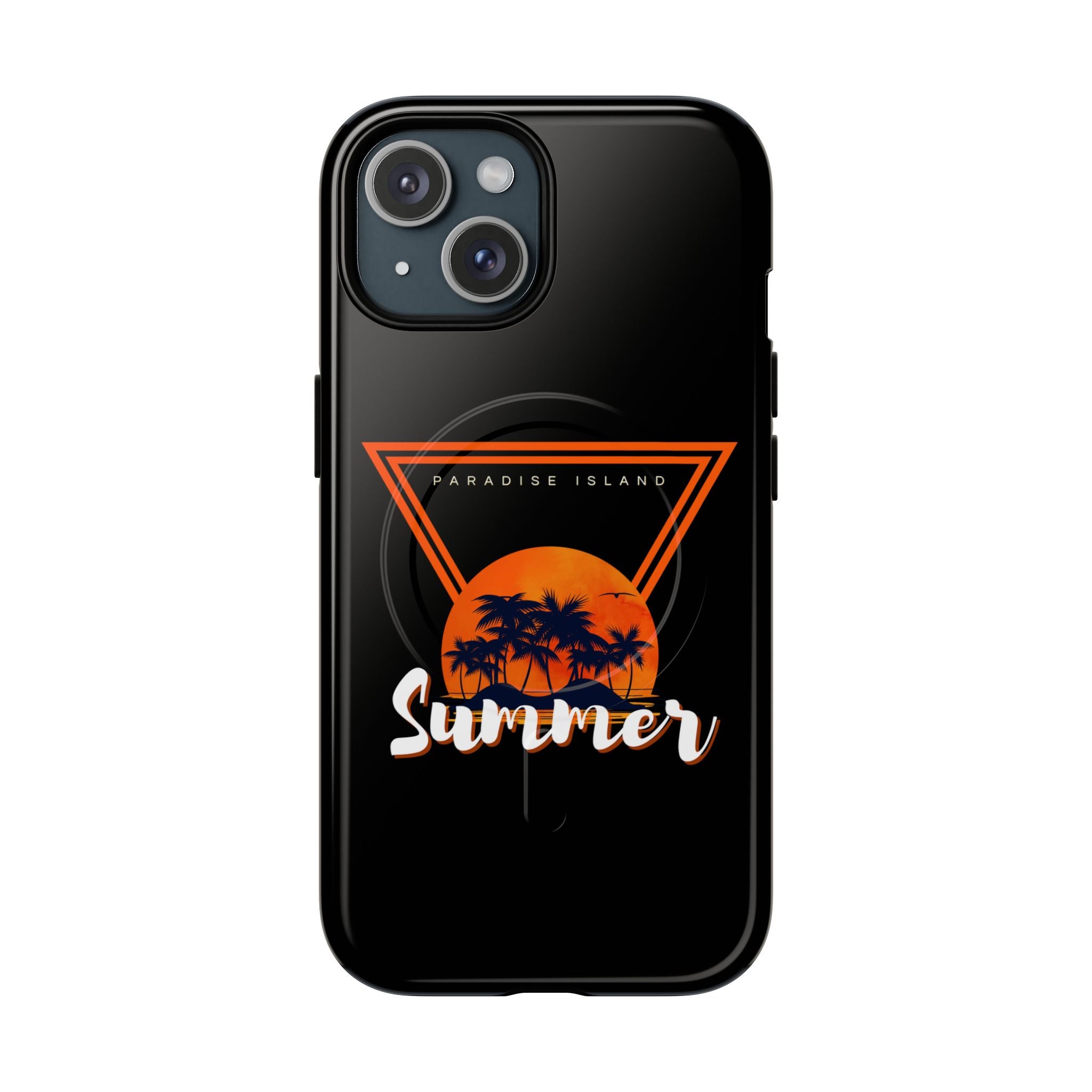 Tough Magnetic Phone Case - Paradise Island Summer Design