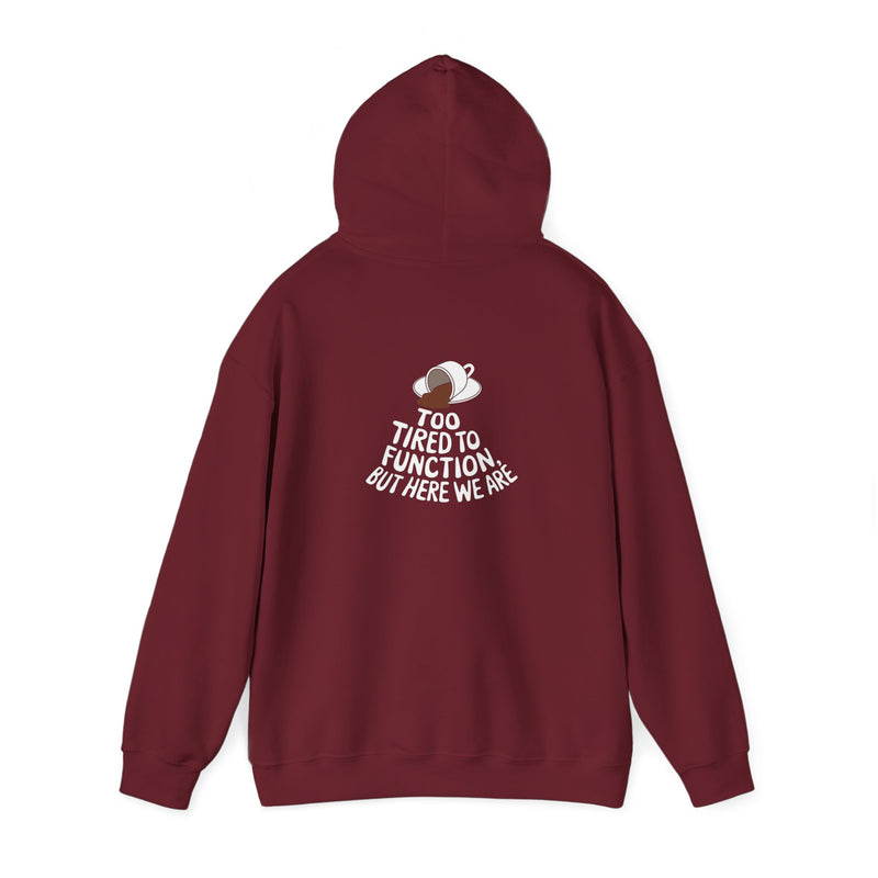 Unisex Heavy Blend™ Hooded Sweatshirt Tired to Function