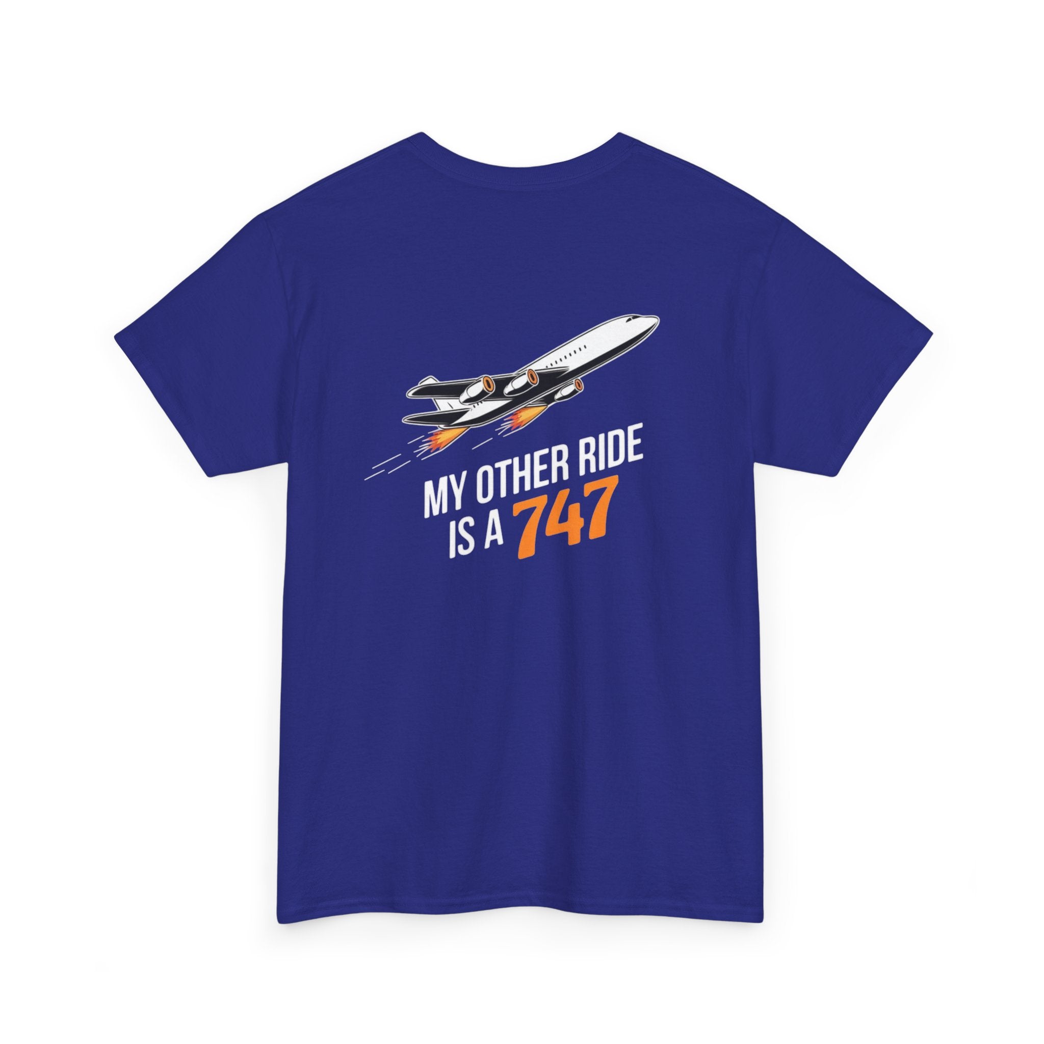 Unisex Heavy Cotton Tee: "My Other Ride" - T-Shirt