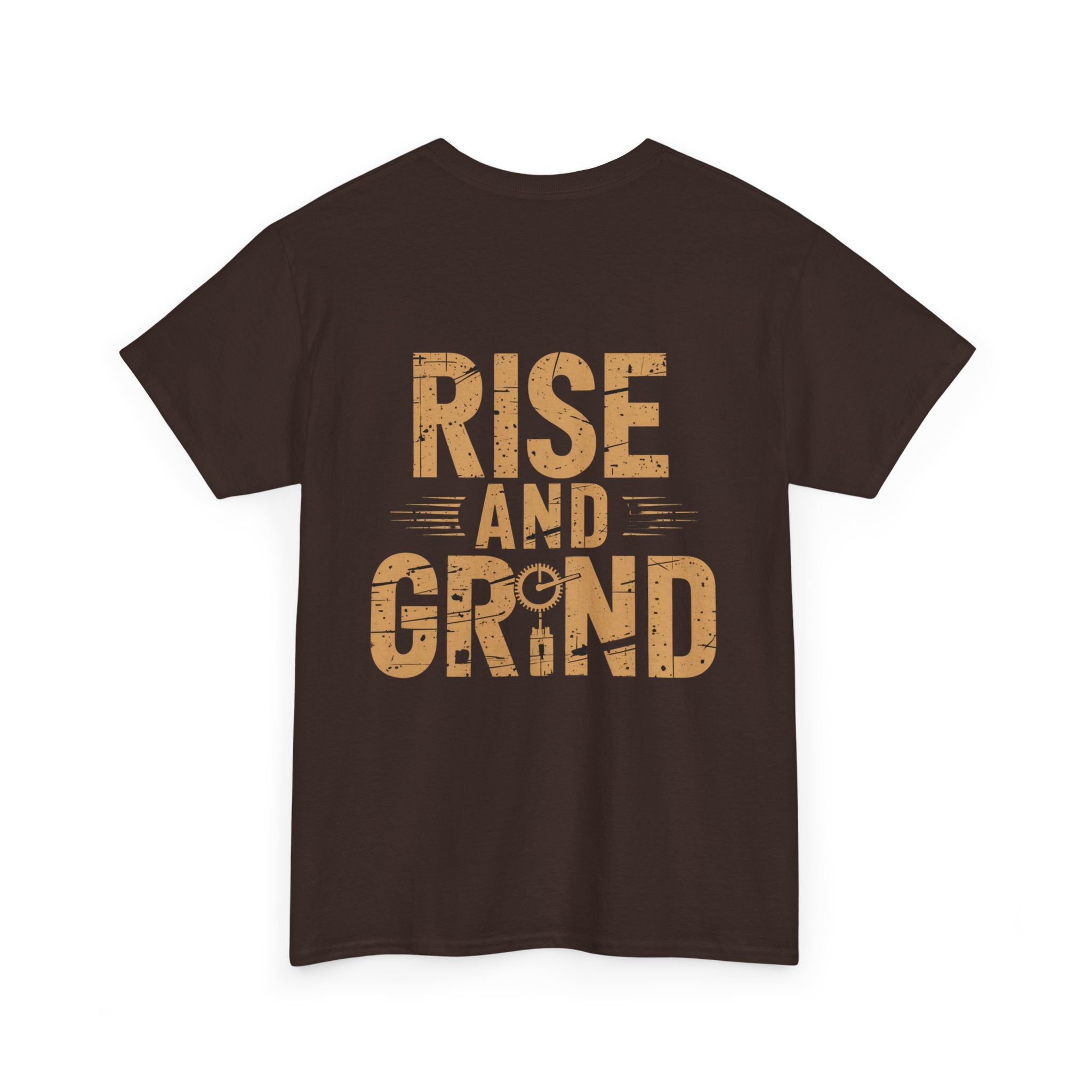 Unisex Heavy Cotton Tee - Rise and Grind