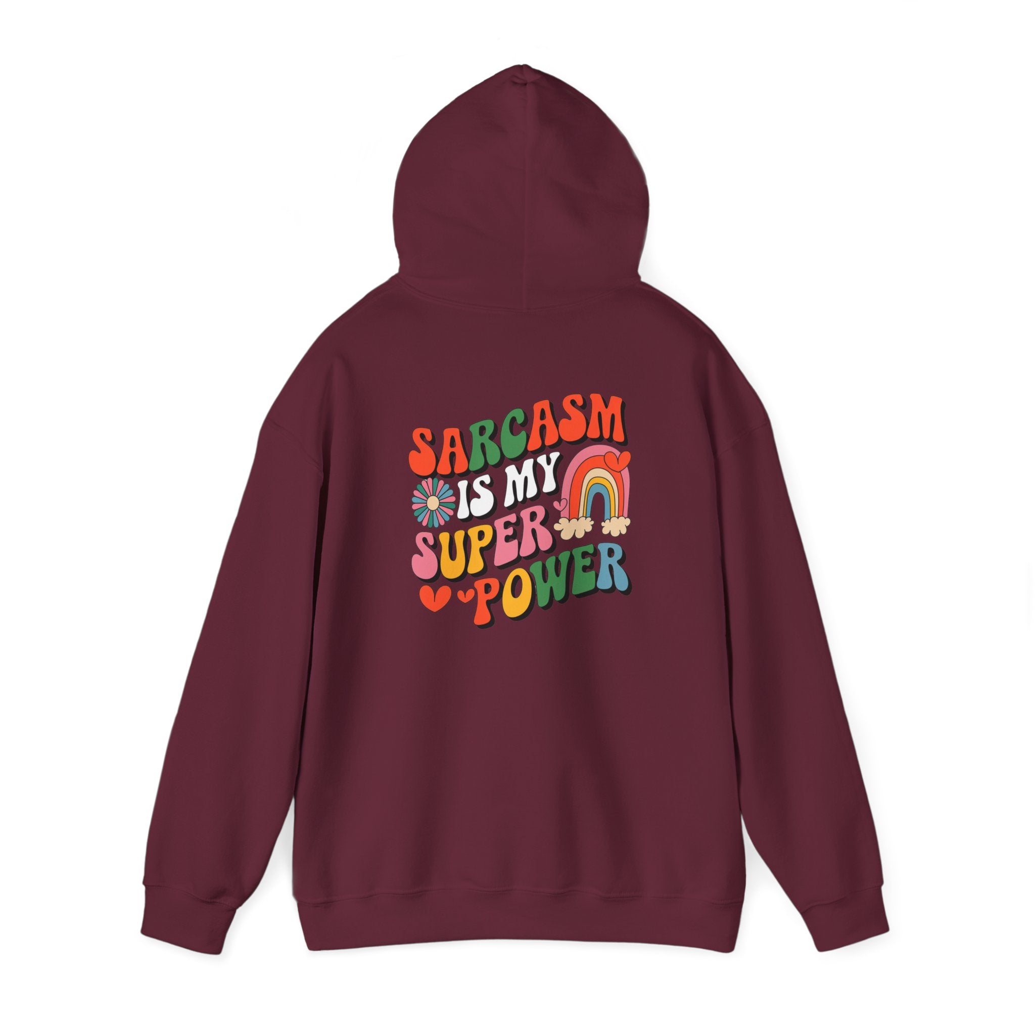 Unisex Heavy Blend™ Hooded Sweatshirt Sarcasm is my superpower
