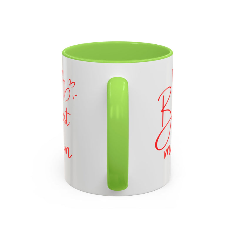 Best Mom Colorful Coffee Mug - Perfect Gift for Mother's Day & Special Occasions