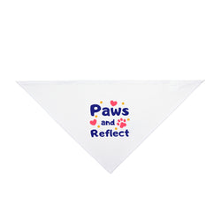 Paws and Reflect Pet Bandana - Cute Dog Accessory for Reflection and Style
