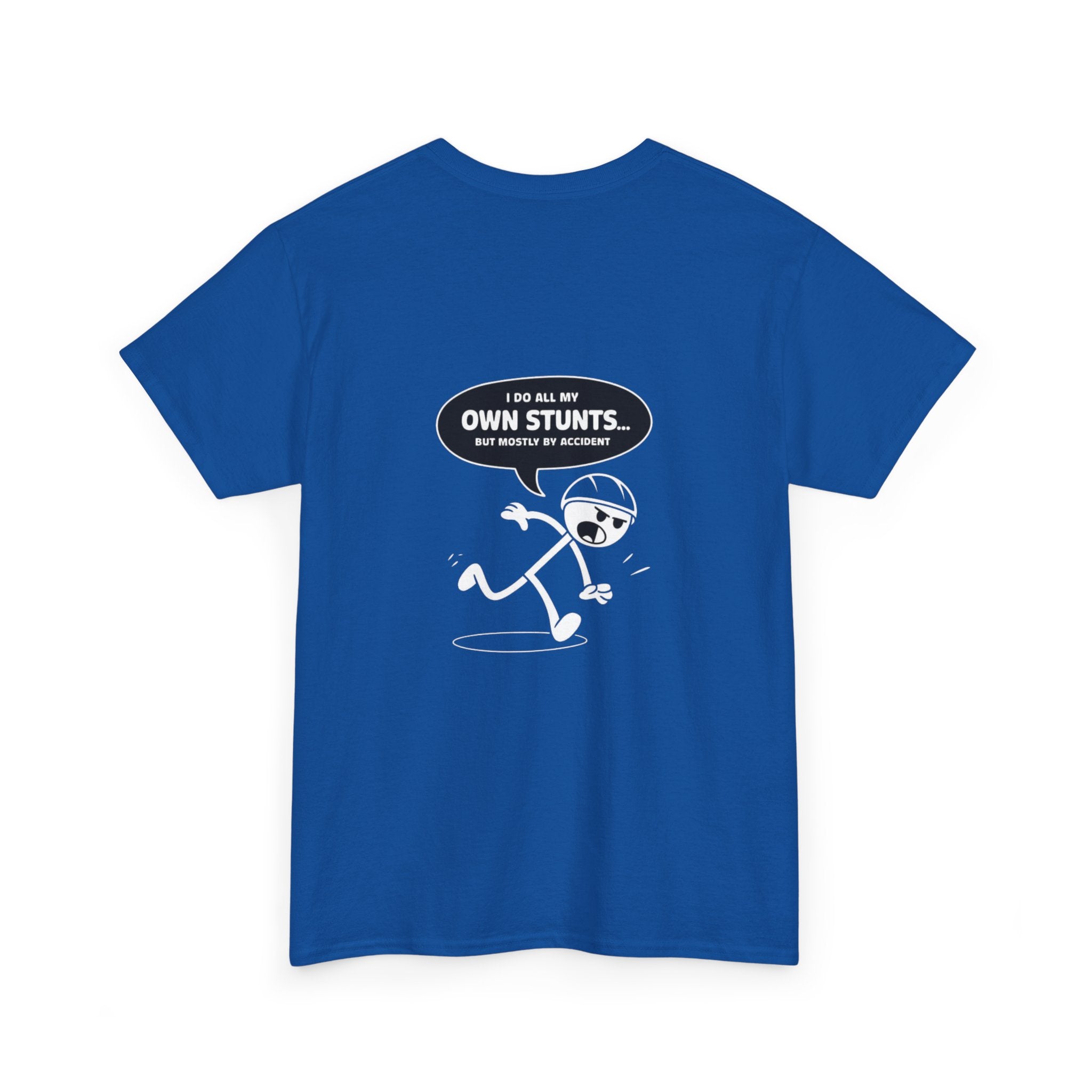 Unisex Heavy Cotton Tee: "Own Stunts" - T-Shirt