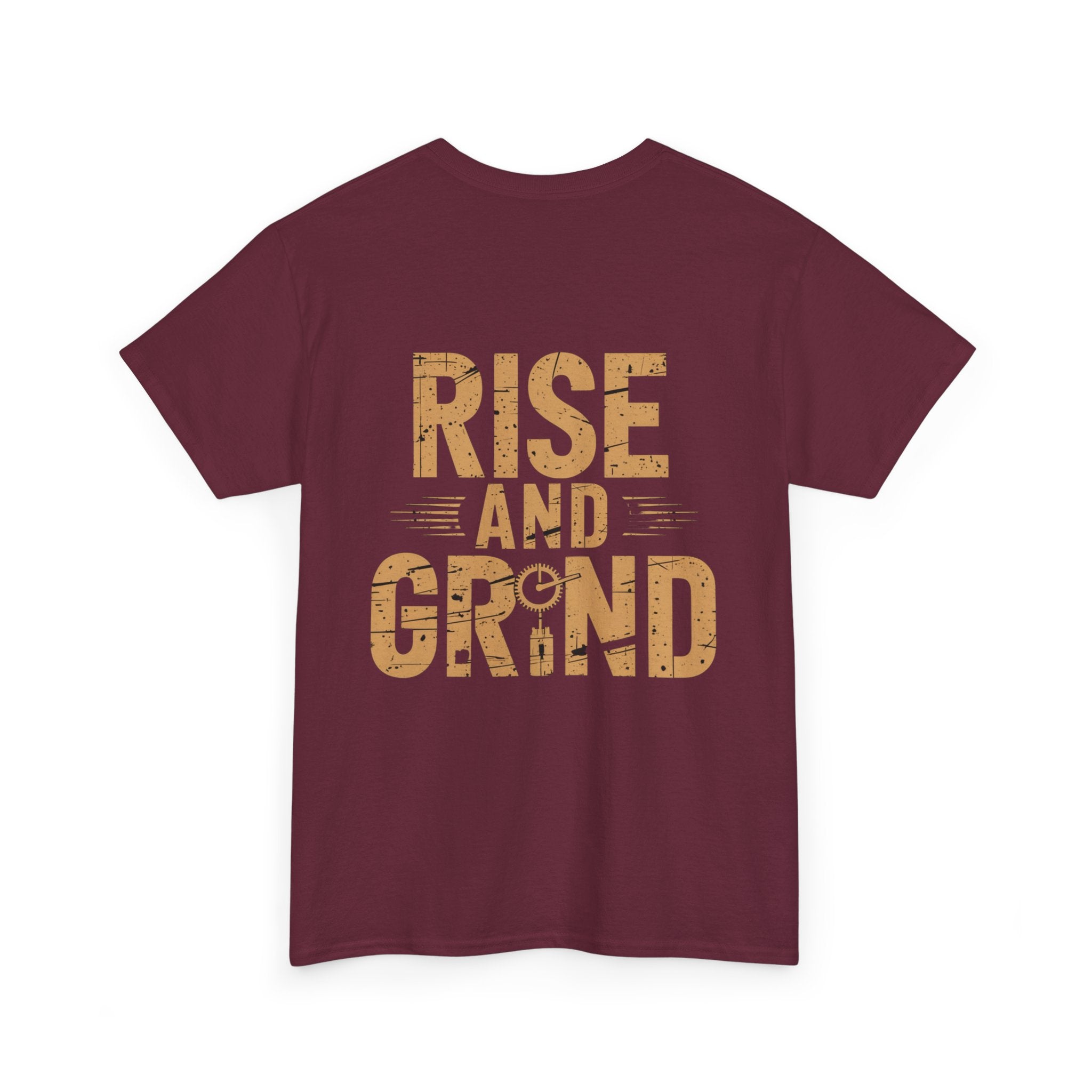 Unisex Heavy Cotton Tee - Rise and Grind