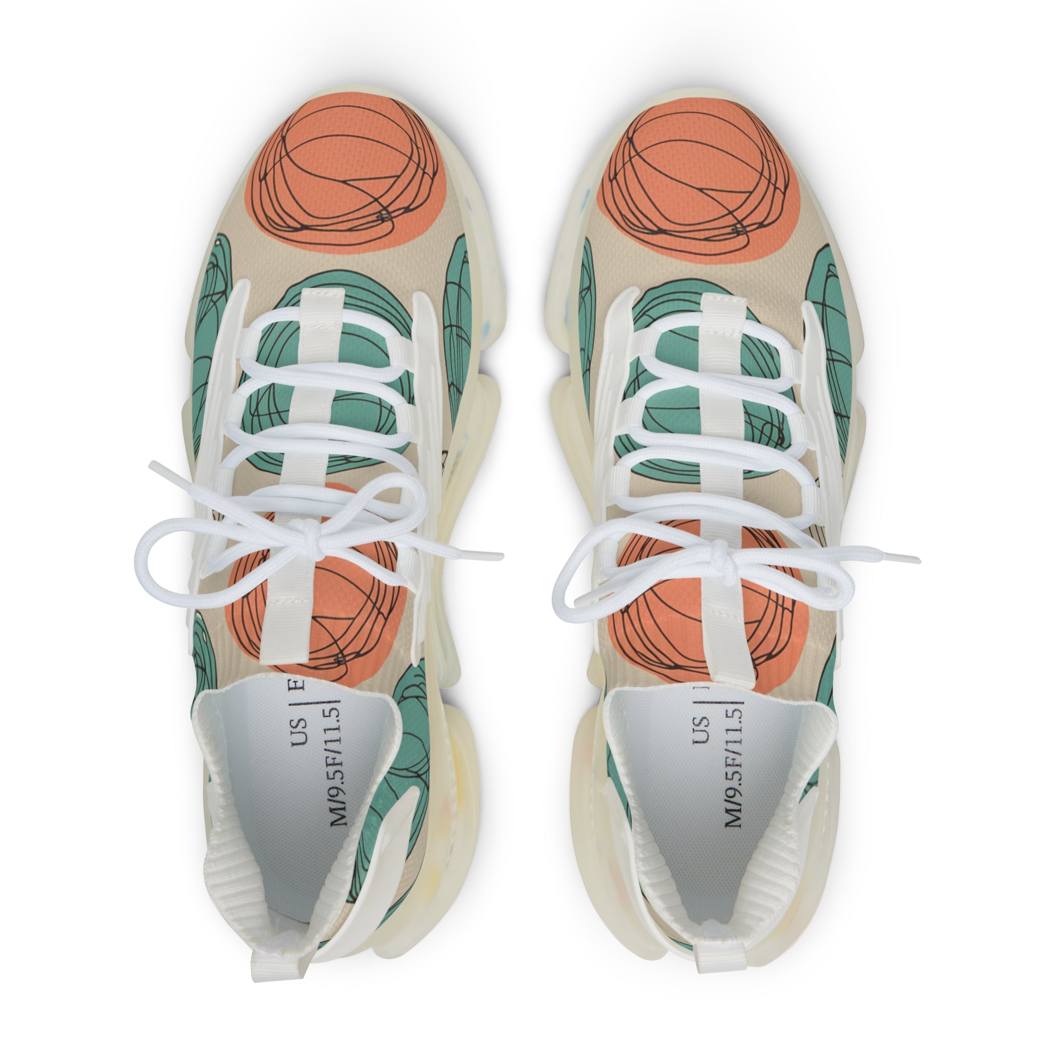 Artistic Mesh Sneakers for Stylish Comfort
