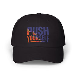 Motivational Dad Cap - "Push Yourself"