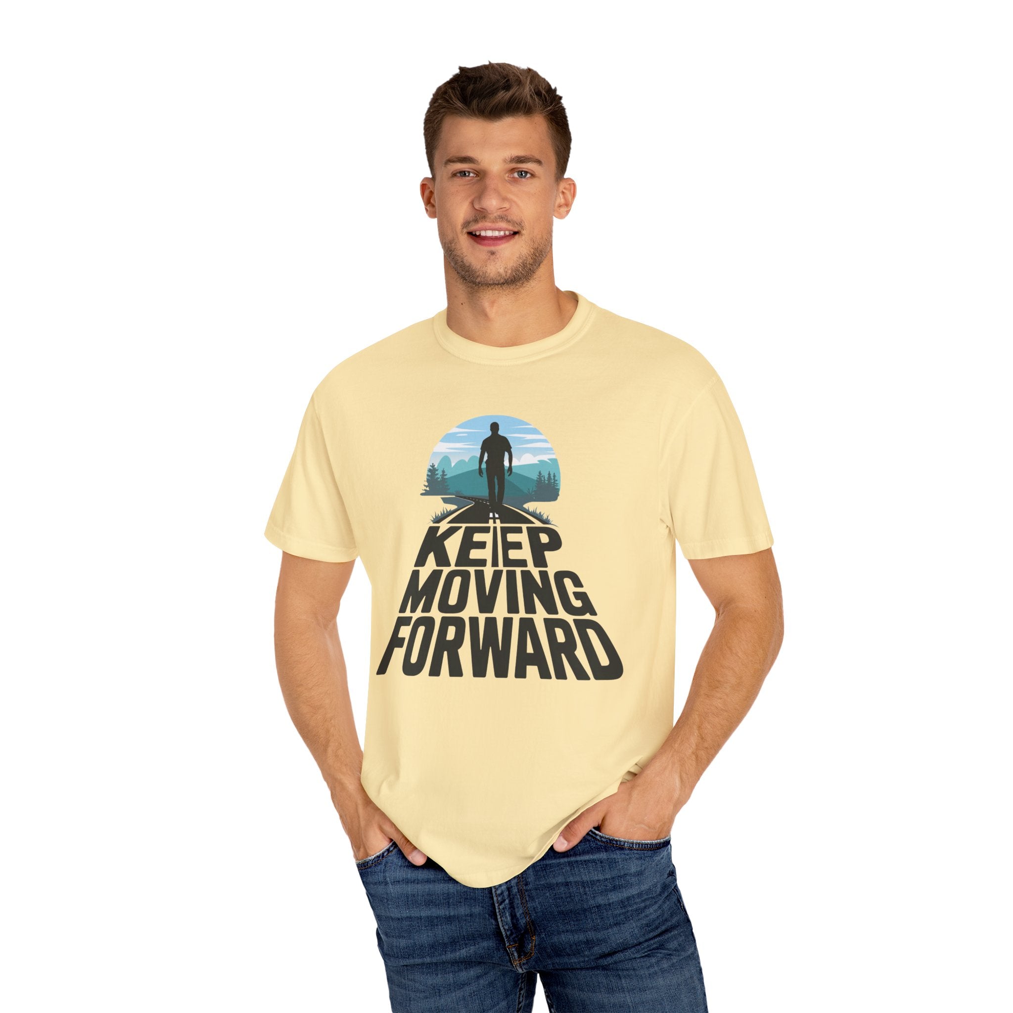 Keep Moving Forward Motivational Unisex T-Shirt