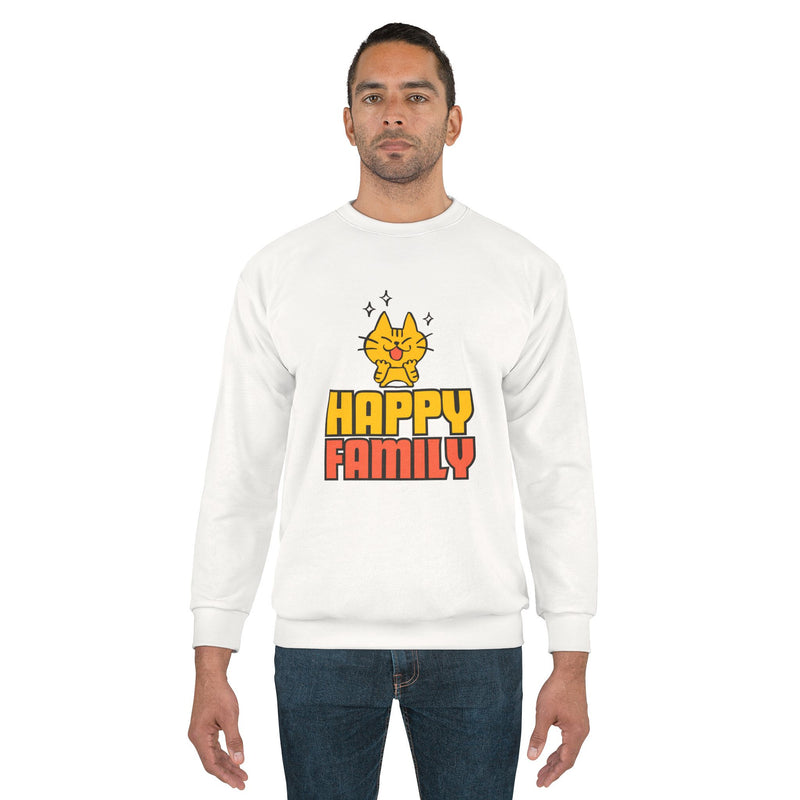 Happy Family Unisex Sweatshirt - Cozy Family Vibes