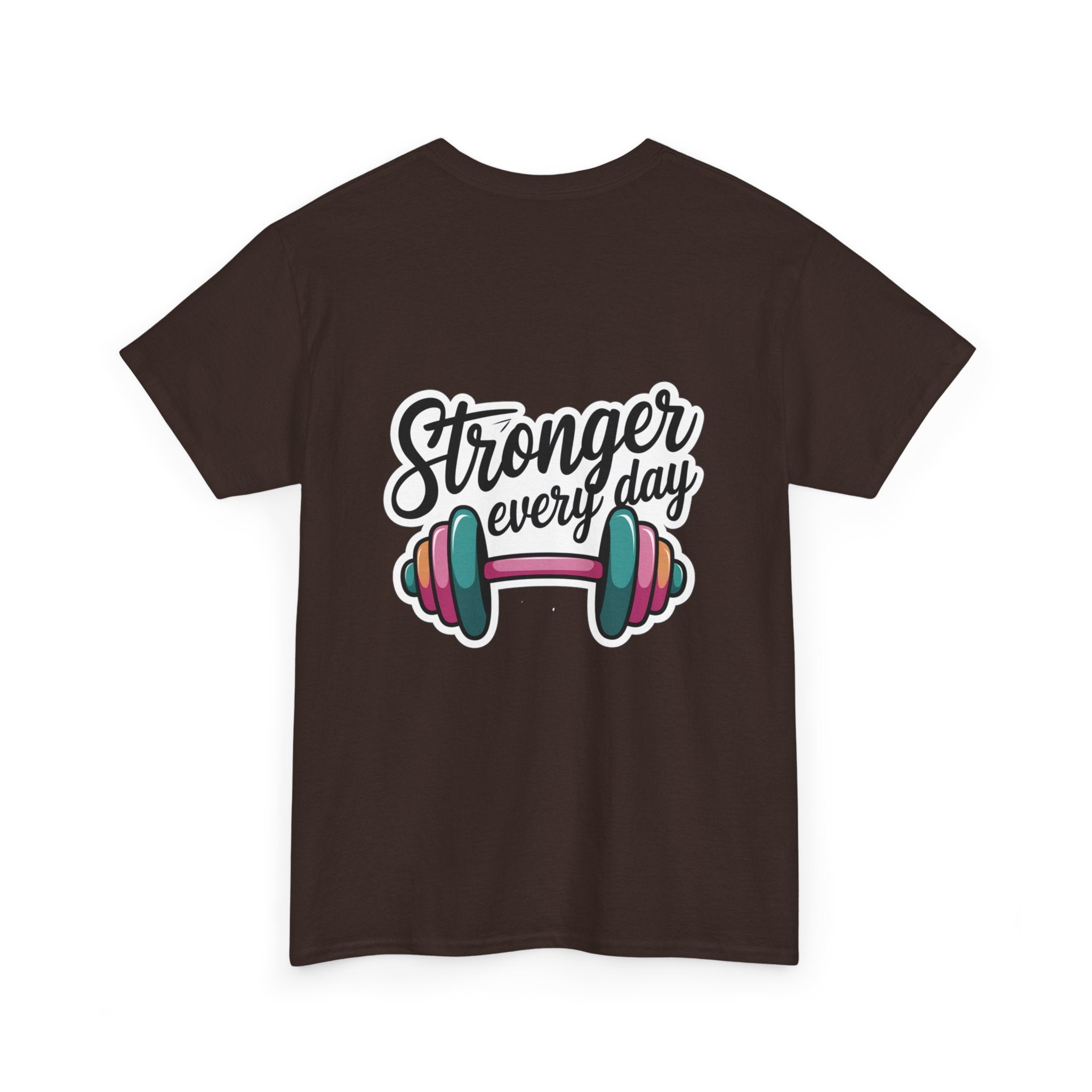 Unisex Heavy Cotton Tee: "Stronger Everyday" - T-Shirt