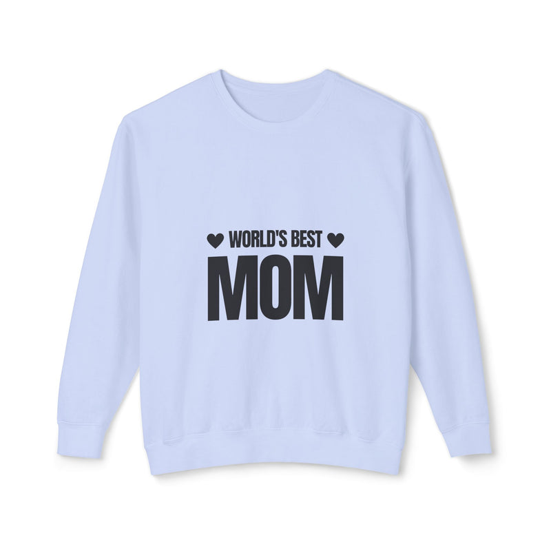 World's Best Mom Unisex Crewneck Sweatshirt - Perfect Gift for Mother's Day