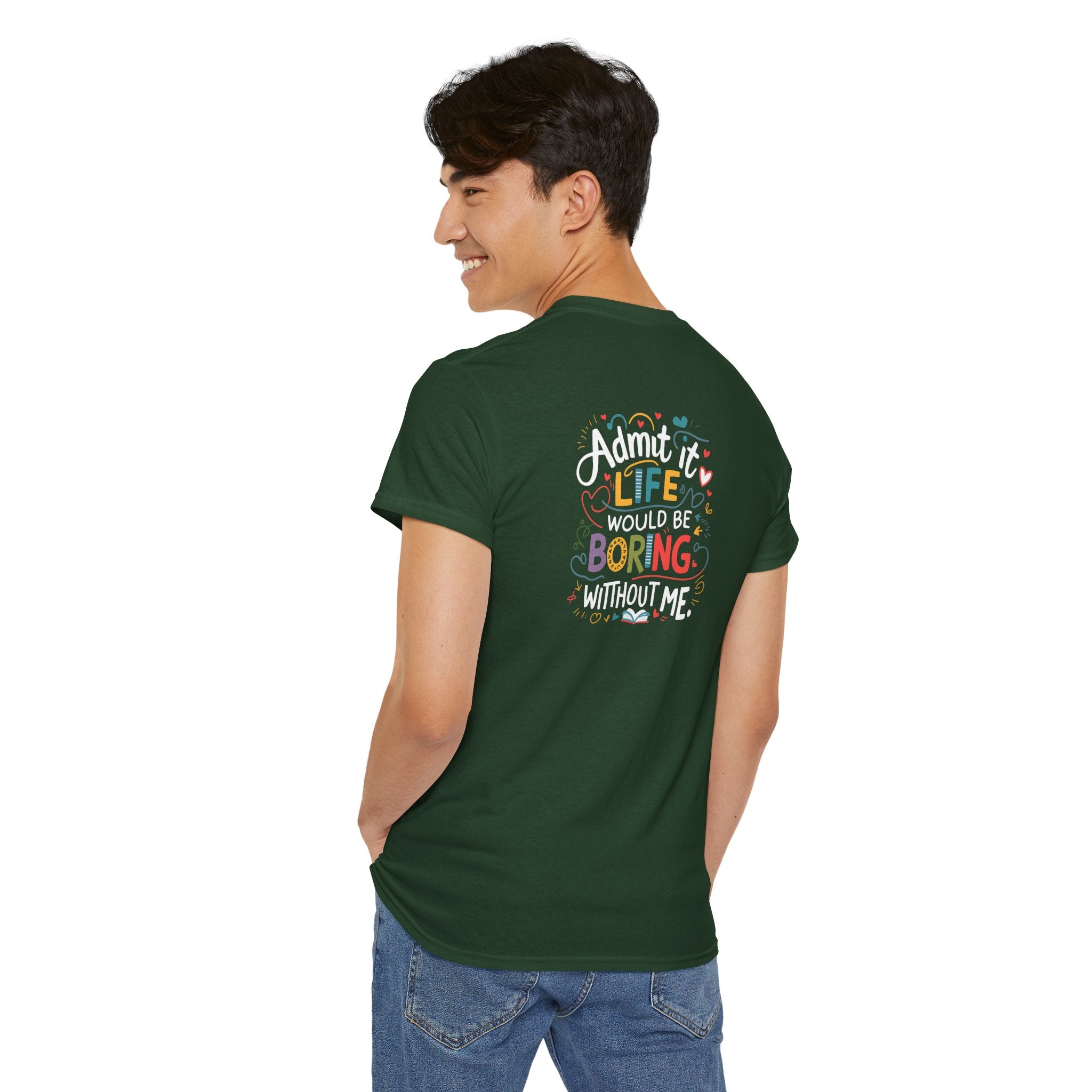 Unisex Heavy Cotton Tee: "Own Stunts" - T-Shirt