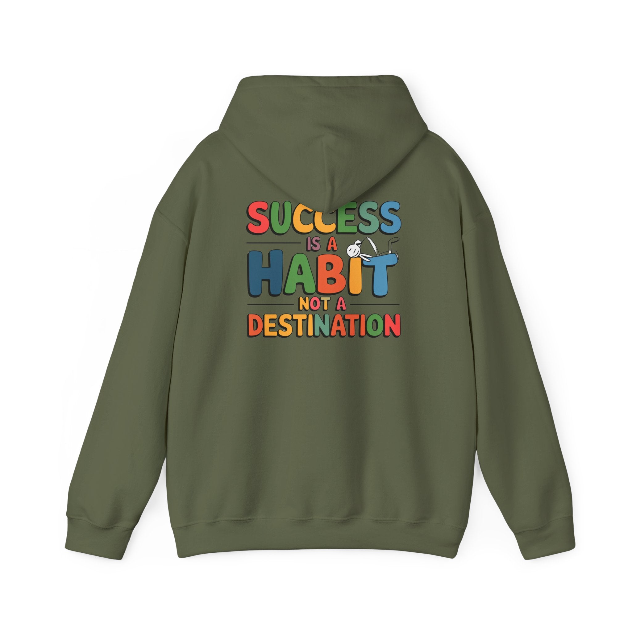 Unisex Heavy Blend™ Hooded Sweatshirt "Success is Habit