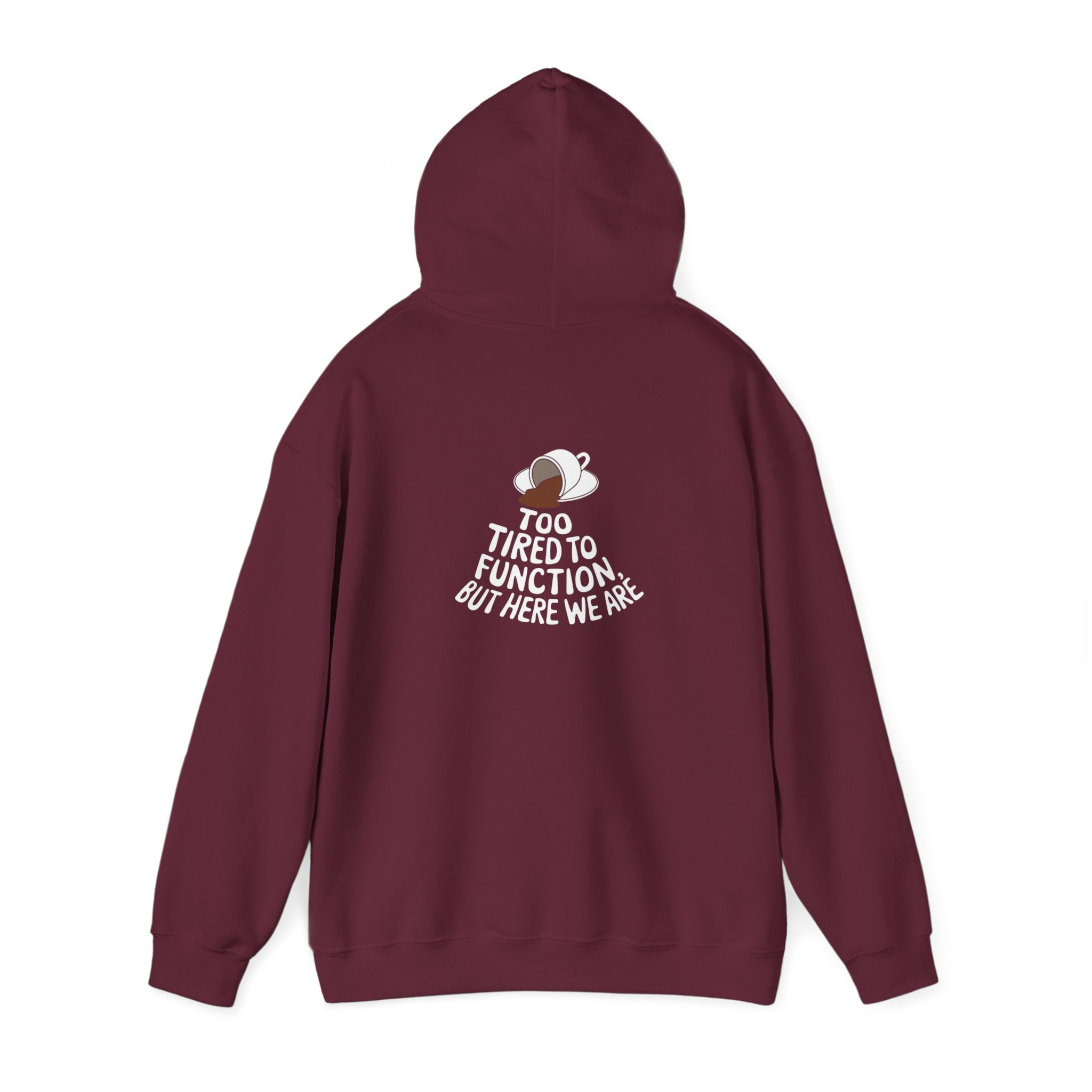 Unisex Heavy Blend™ Hooded Sweatshirt Tired to Function