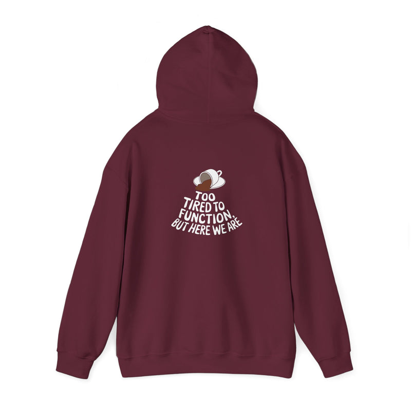 Unisex Heavy Blend™ Hooded Sweatshirt Tired to Function