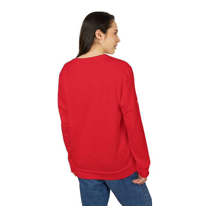 I Love Dad Fleece Crewneck Sweatshirt