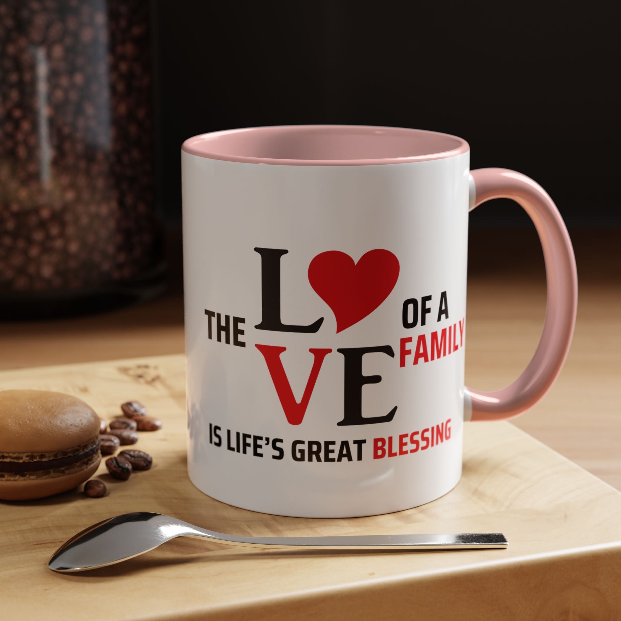 Love of a Family Coffee Mug - Inspirational Gift for Family Celebrations