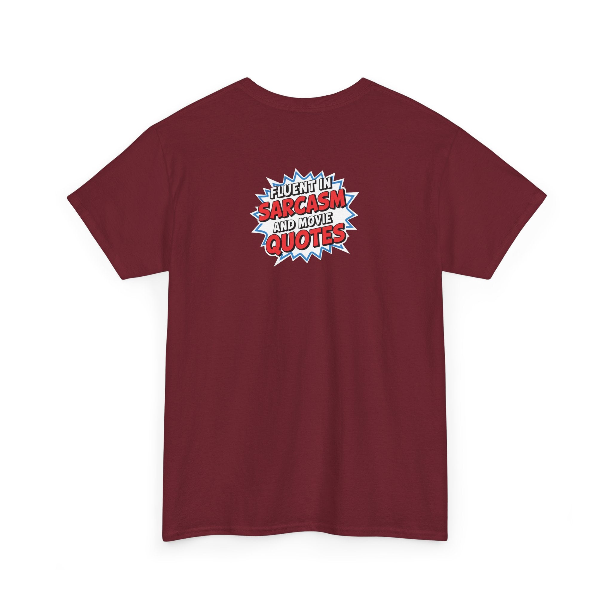 Unisex Heavy Cotton Tee: "Sarcasm" - T-Shirt