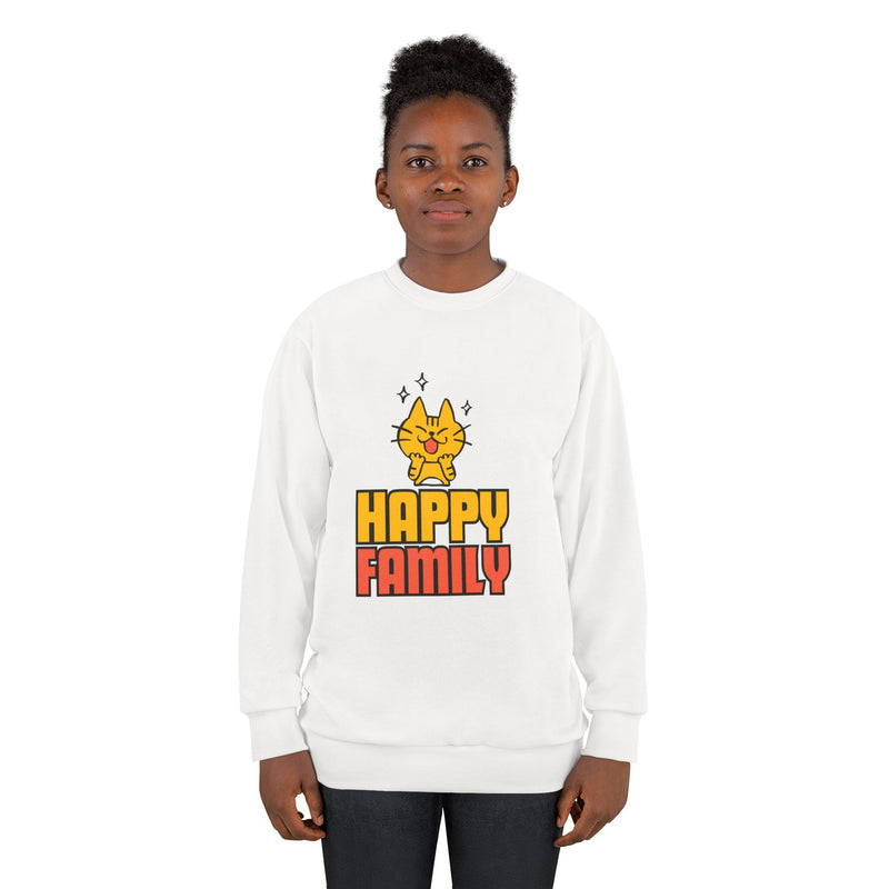 Happy Family Unisex Sweatshirt - Cozy Family Vibes