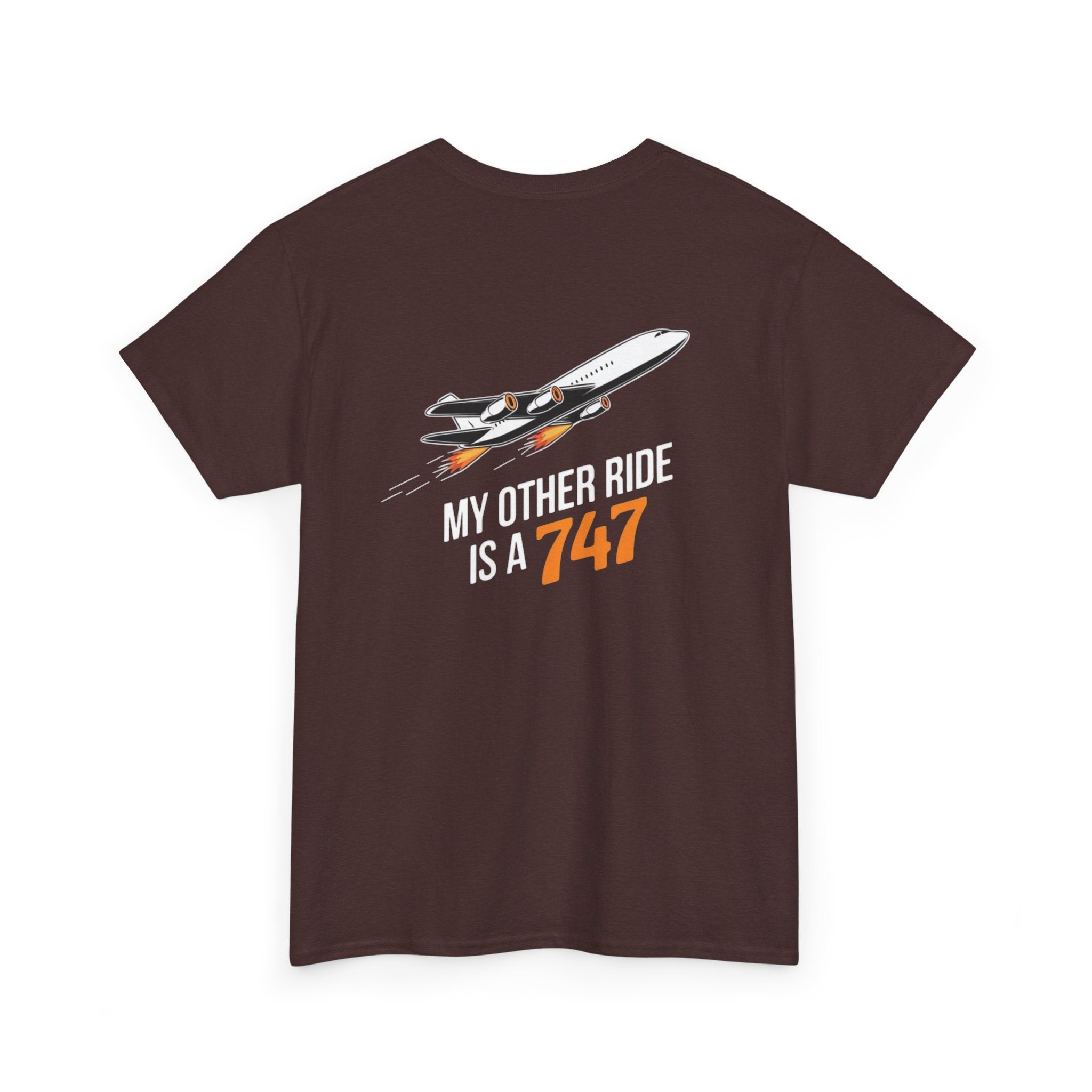Unisex Heavy Cotton Tee: "My Other Ride" - T-Shirt