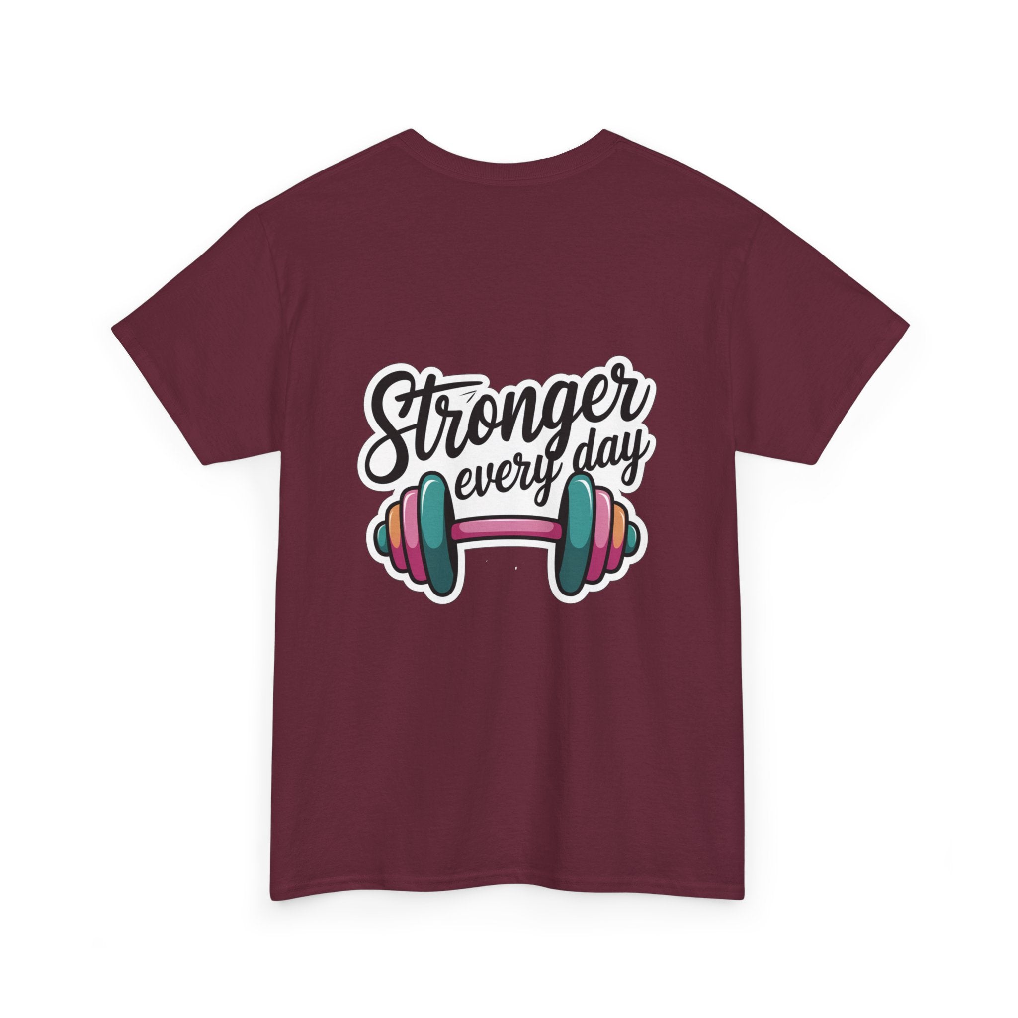 Unisex Heavy Cotton Tee: "Stronger Everyday" - T-Shirt