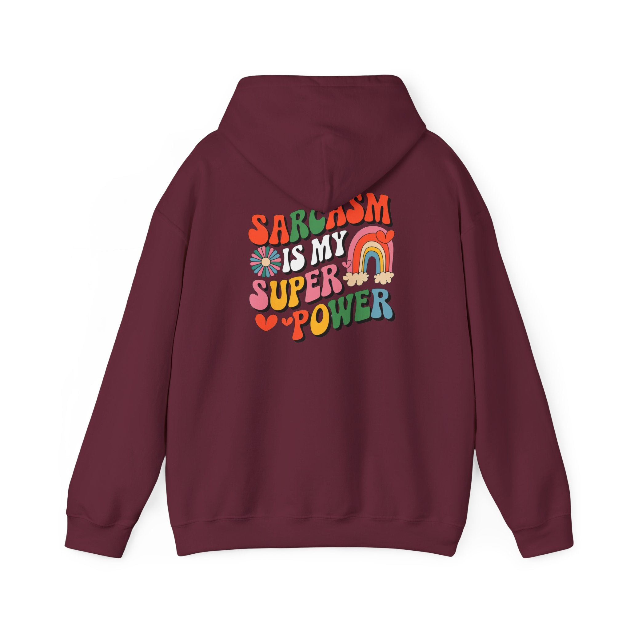 Unisex Heavy Blend™ Hooded Sweatshirt Sarcasm is my superpower