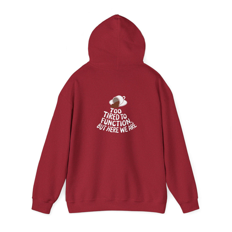 Unisex Heavy Blend™ Hooded Sweatshirt Tired to Function