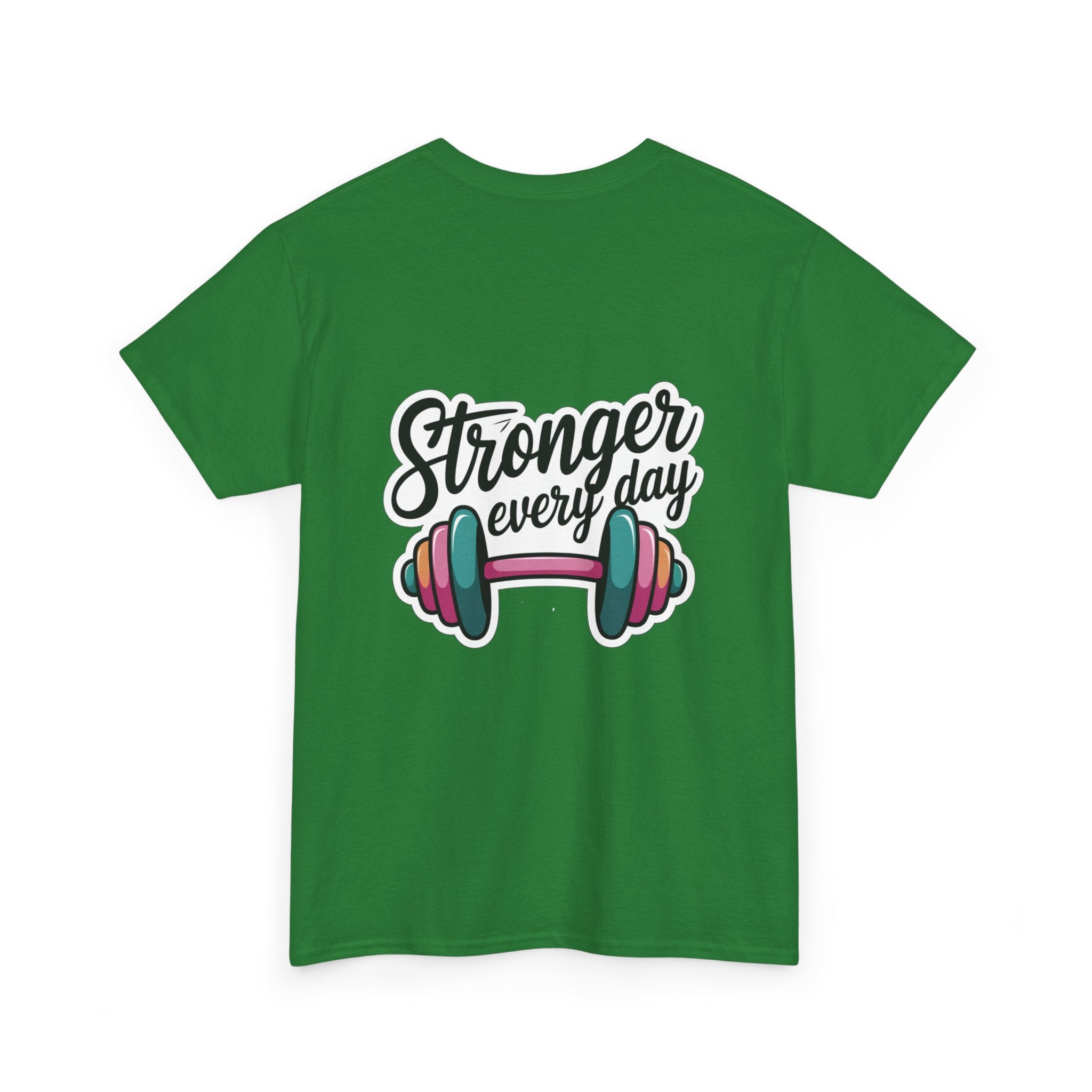 Unisex Heavy Cotton Tee: "Stronger Everyday" - T-Shirt