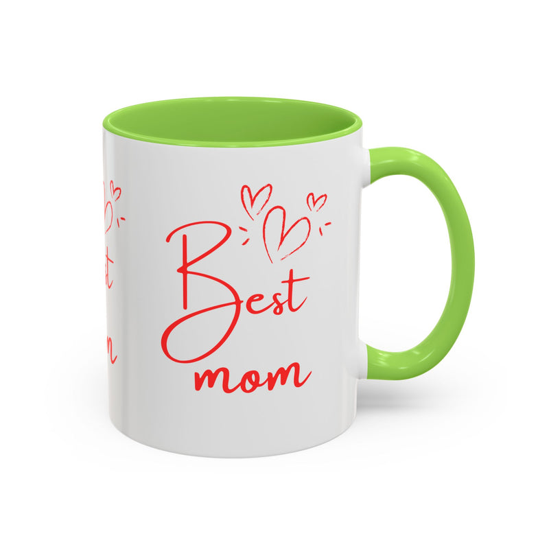 Best Mom Colorful Coffee Mug - Perfect Gift for Mother's Day & Special Occasions