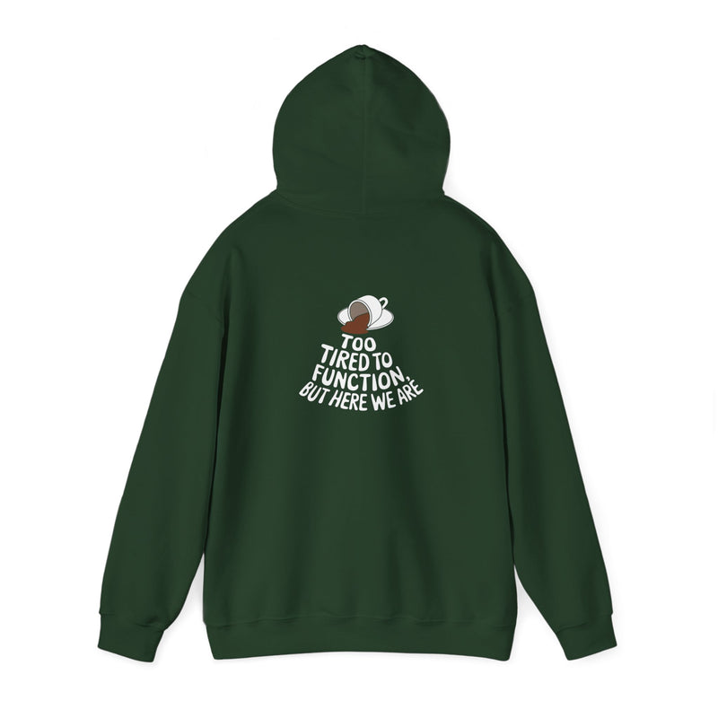 Unisex Heavy Blend™ Hooded Sweatshirt Tired to Function
