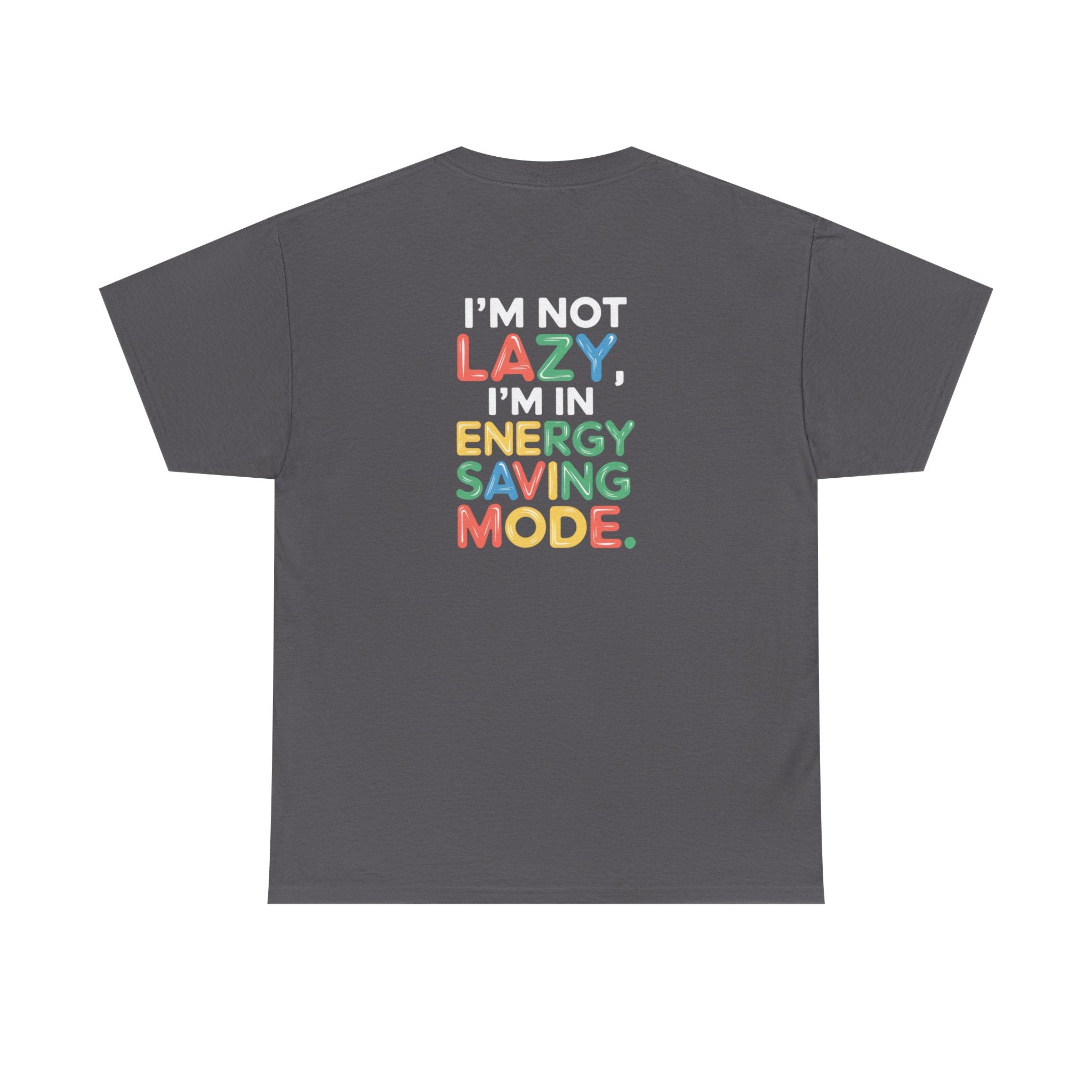 Energy saving mode Unisex Heavy Cotton Tee for Everyday Style