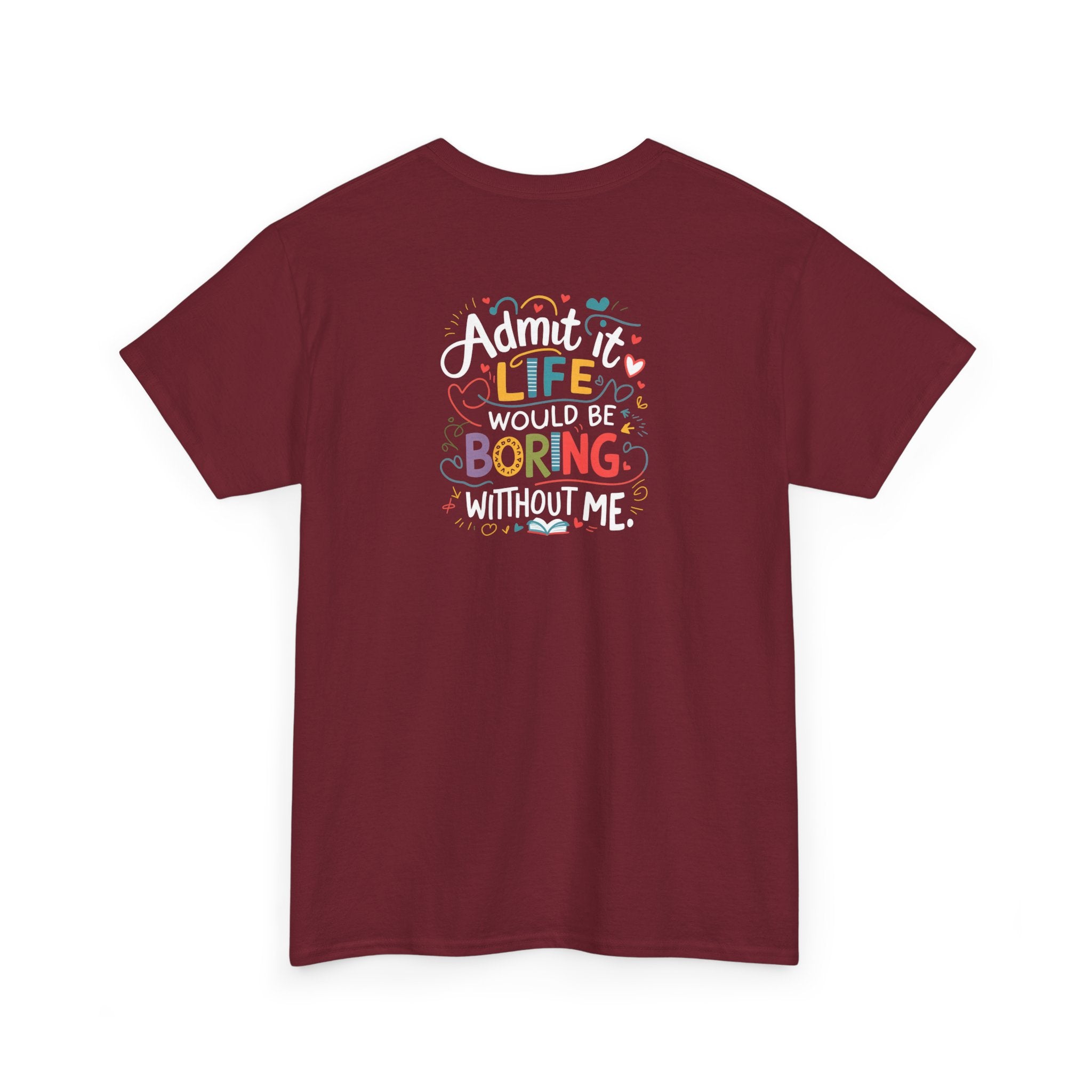 Unisex Heavy Cotton Tee: "Own Stunts" - T-Shirt