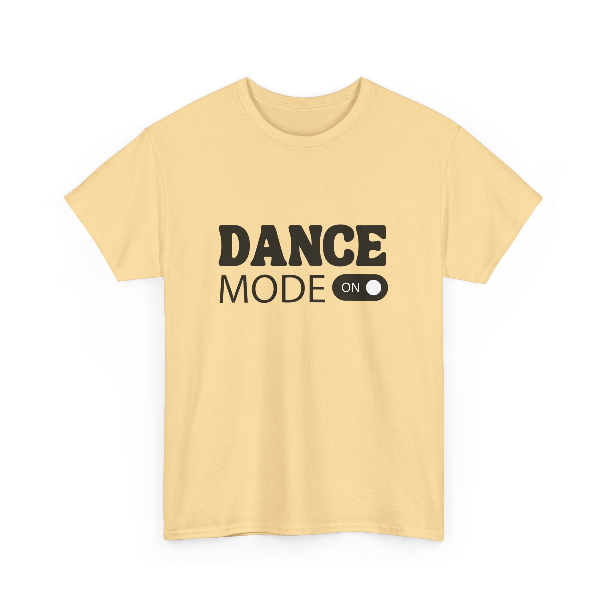 Dance Mode On Unisex Heavy Cotton Tee - Perfect for Dance Lovers & Parties