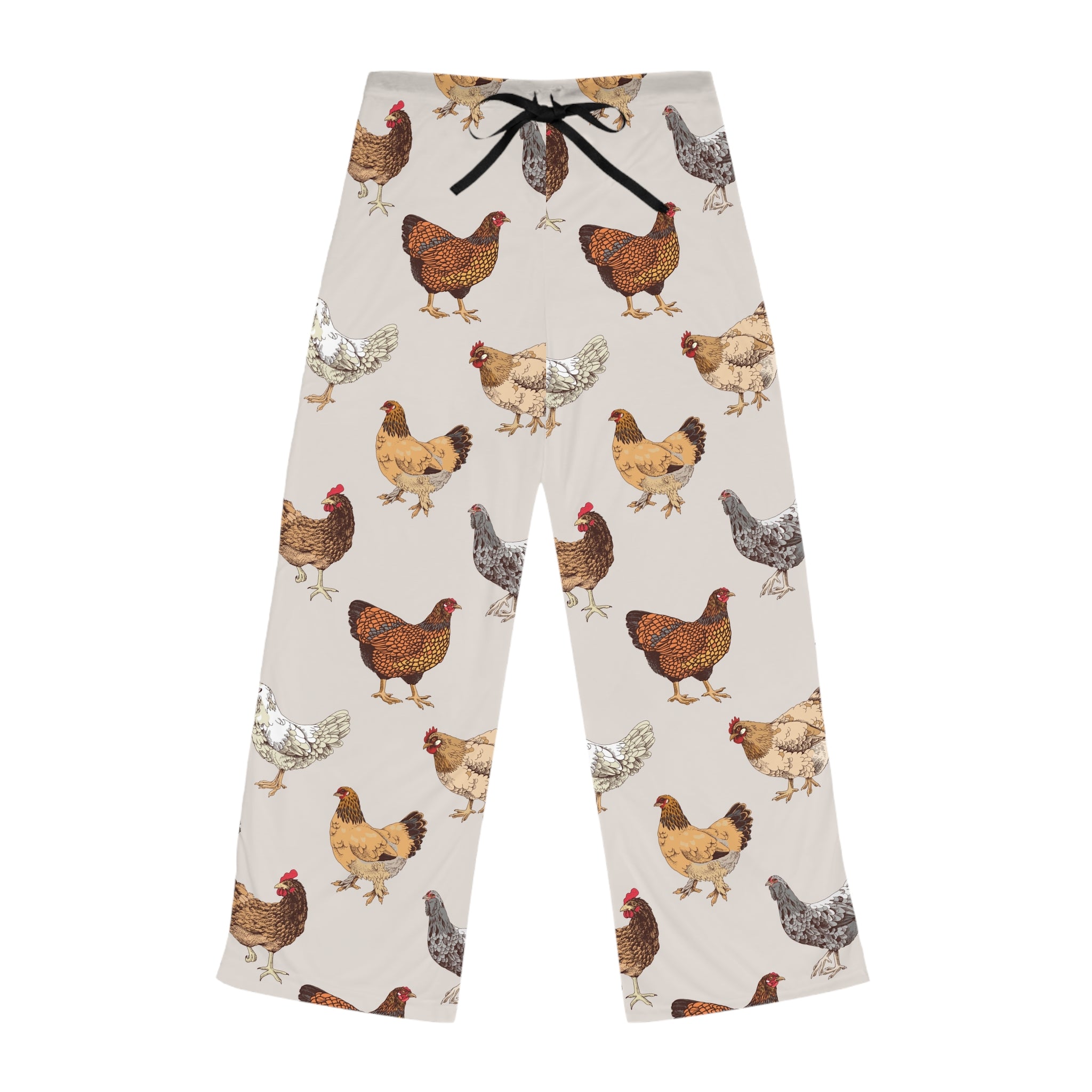Cozy Chicken Print Women's Pajama Pants | Fun Loungewear for Farm Lovers