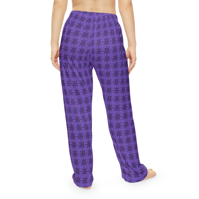 Spiral Pattern Women's Pajama Pants - Cozy & Trendy Sleepwear