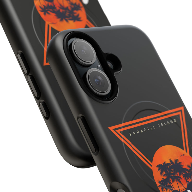 Tough Magnetic Phone Case - Paradise Island Summer Design